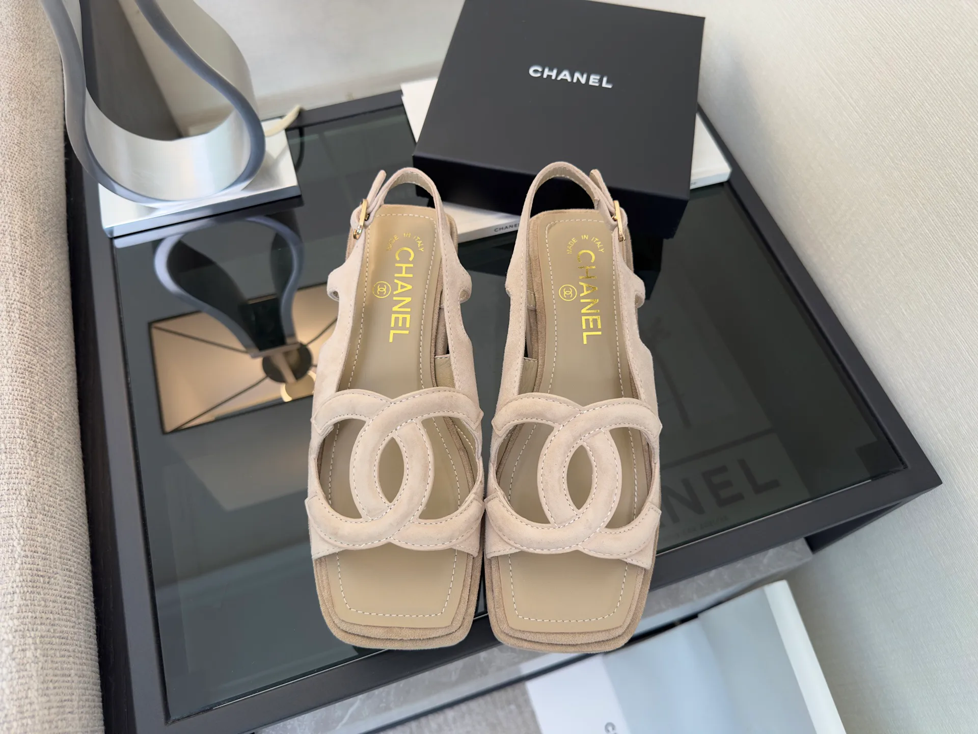Women's Open-Toe Sandals CHANEL 18228941