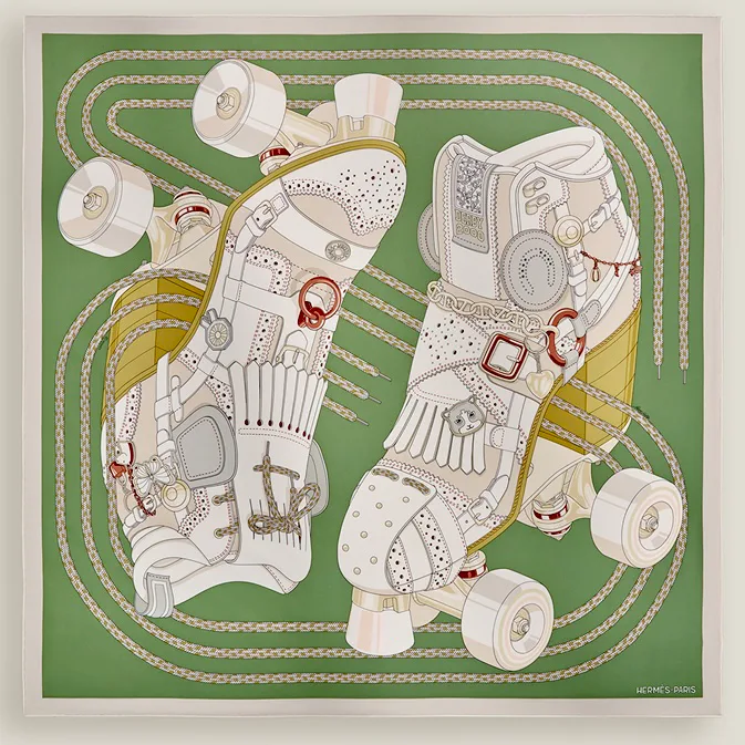 Silk Scarves HERMES 18040231