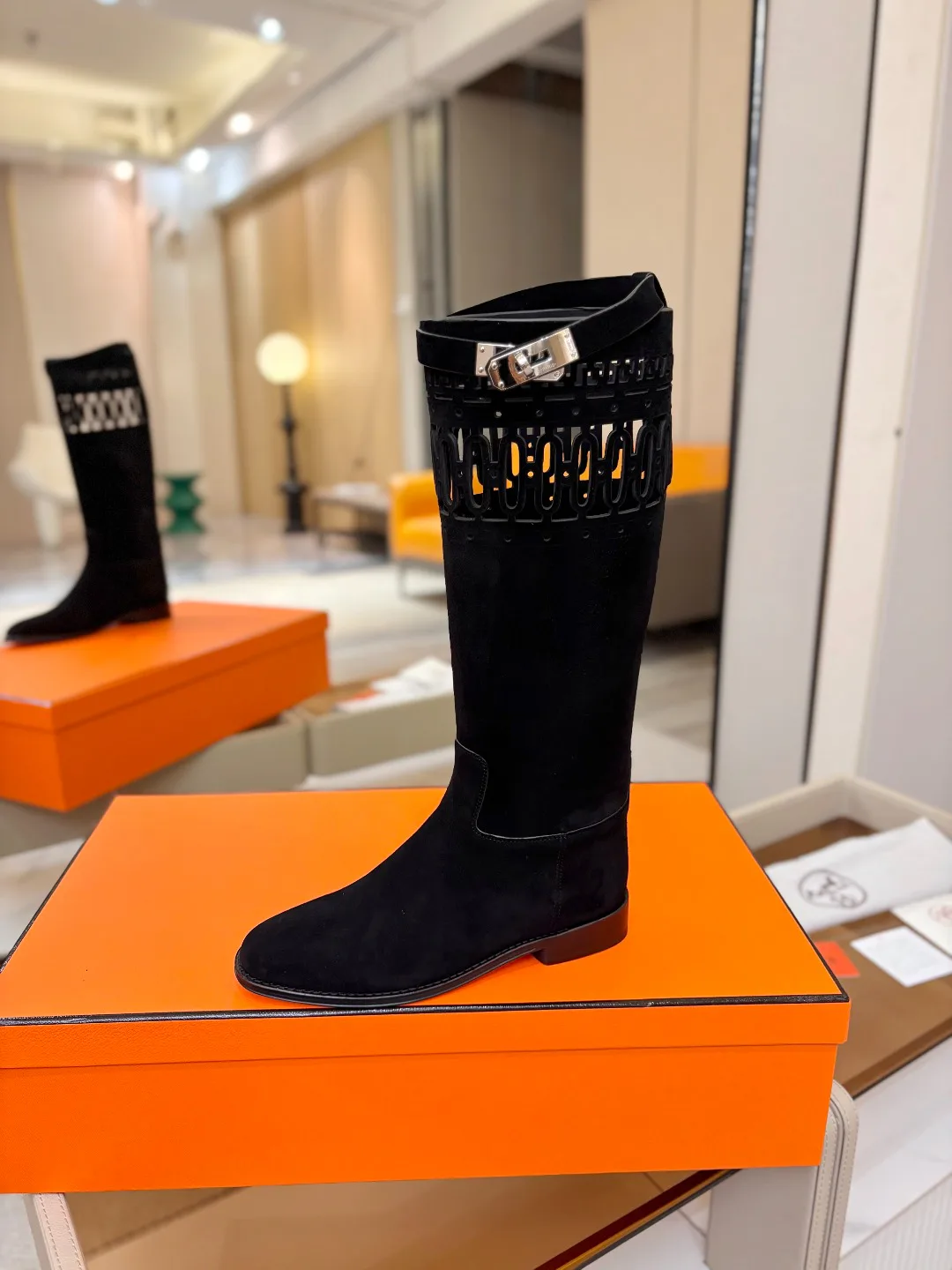 Women's Boots HERMES 18521308