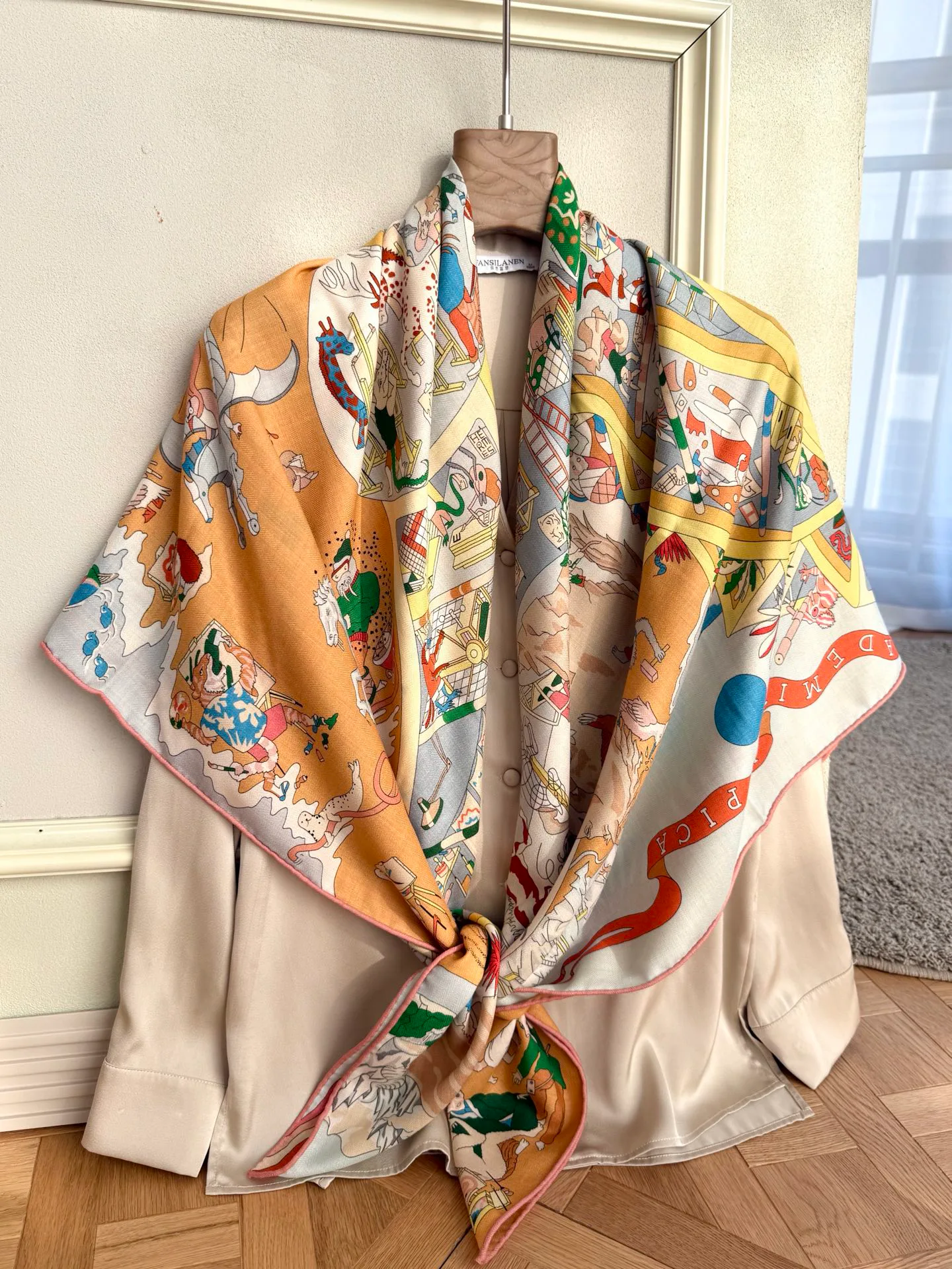 Silk Scarves HERMES 18476658