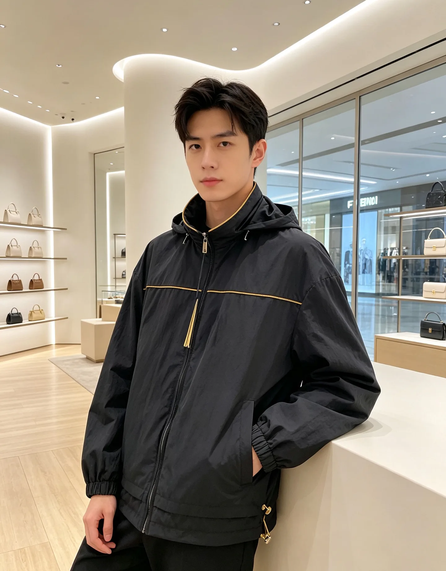 Куртки И Пуховики Мужские Fendi 18609376