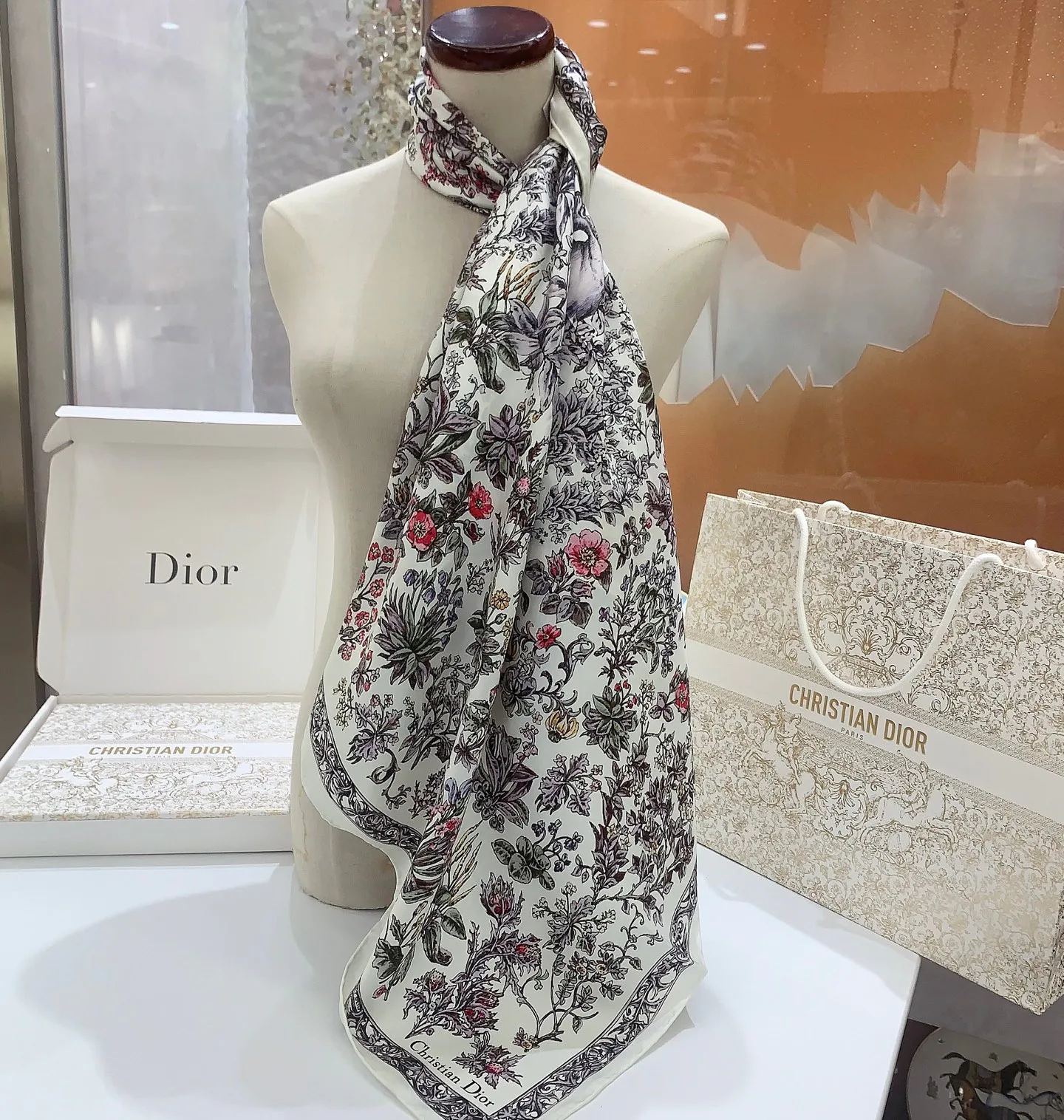 Silk Scarves CHRISTIAN DIOR 17987083