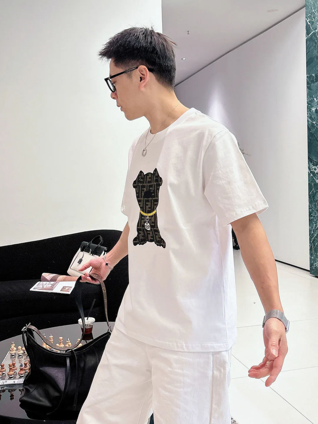 Men's T-Shirts FENDI 17349058