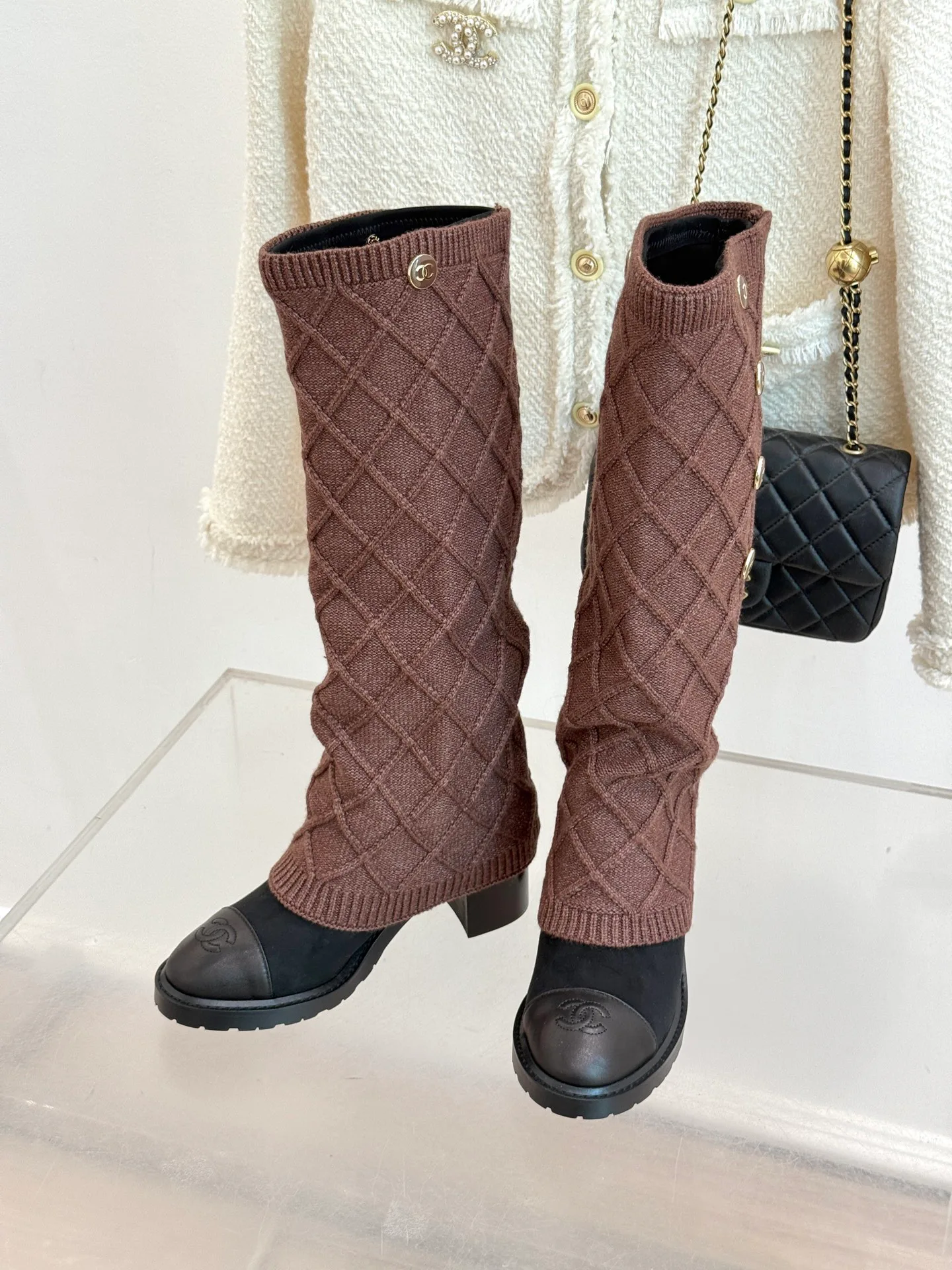 Women's Boots CHANEL 17831311