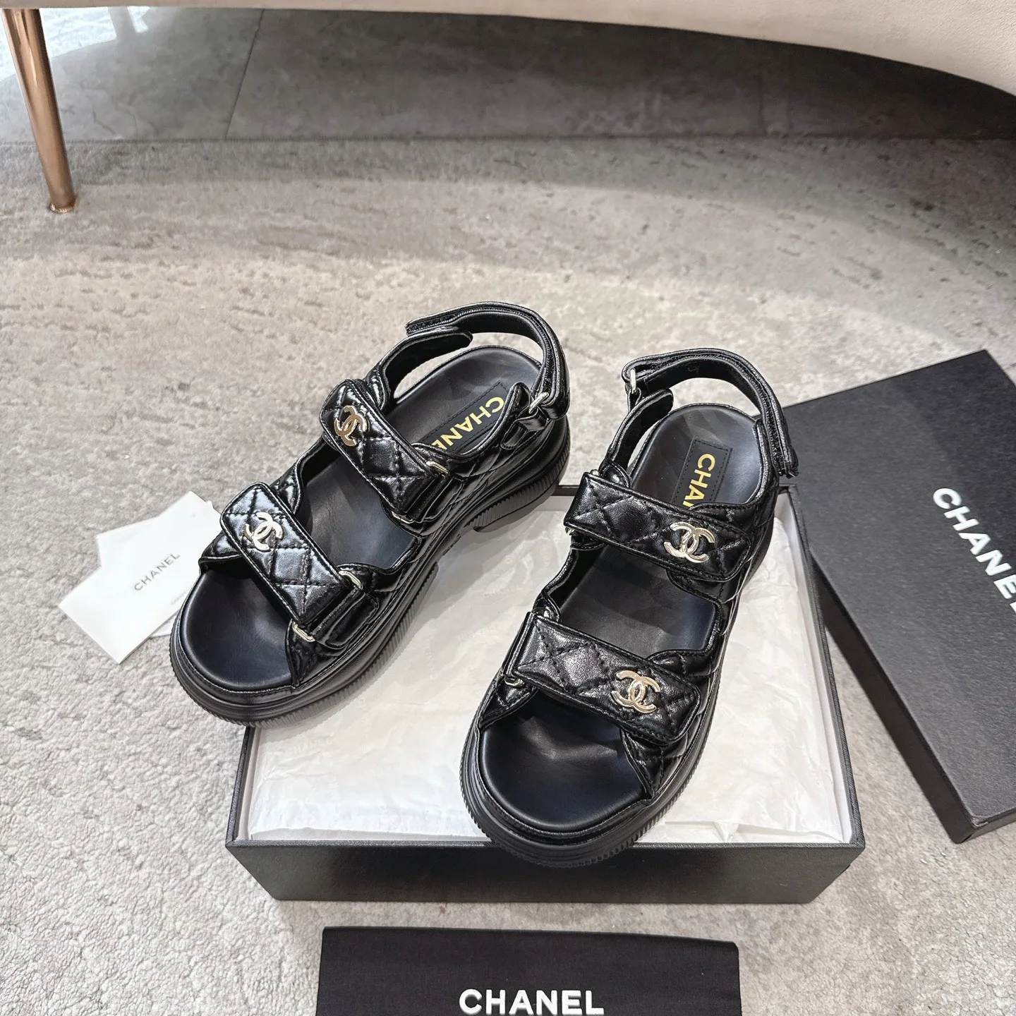 Women's Open-Toe Sandals CHANEL 17572325