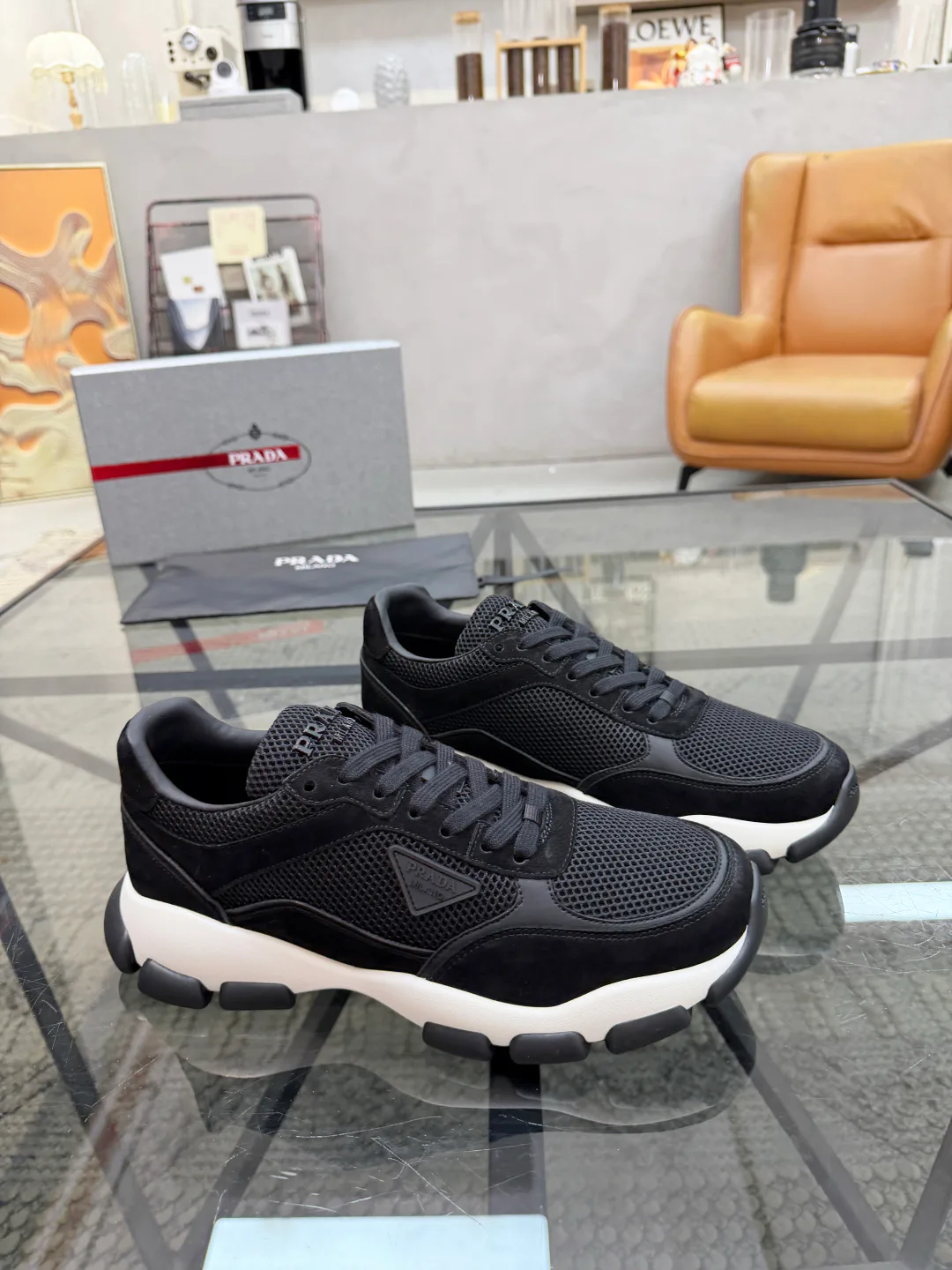 Men's Sneakers PRADA 18500131