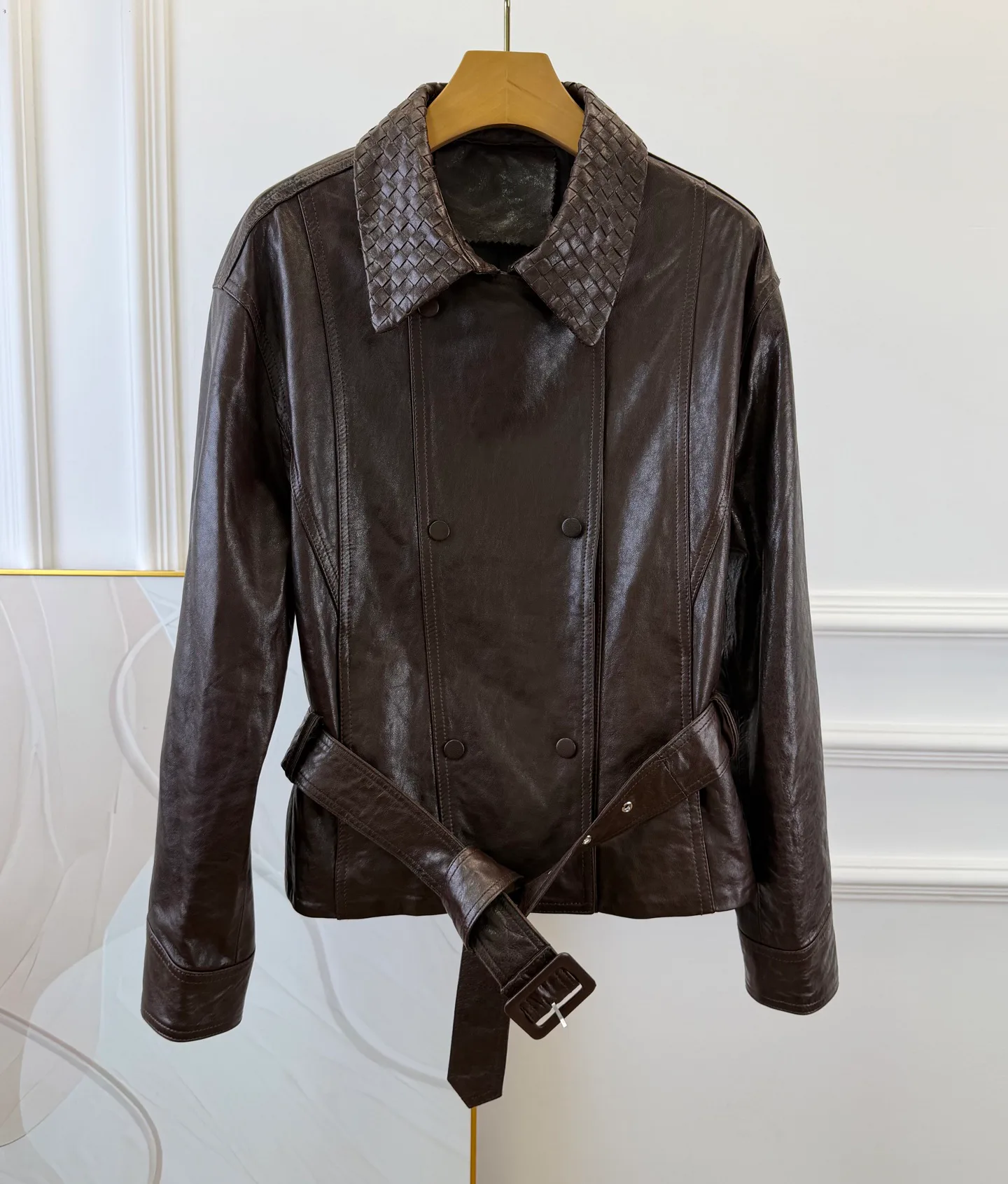 Women's Leather Jackets And Sheepskin Coats BOTTEGA VENETA 18276386