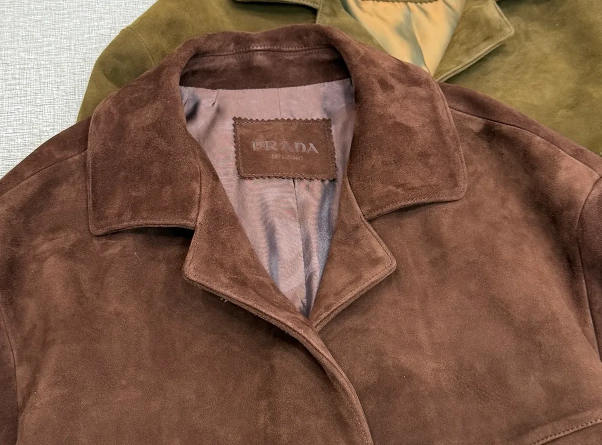 Women's Leather Jackets And Sheepskin Coats PRADA 18090506