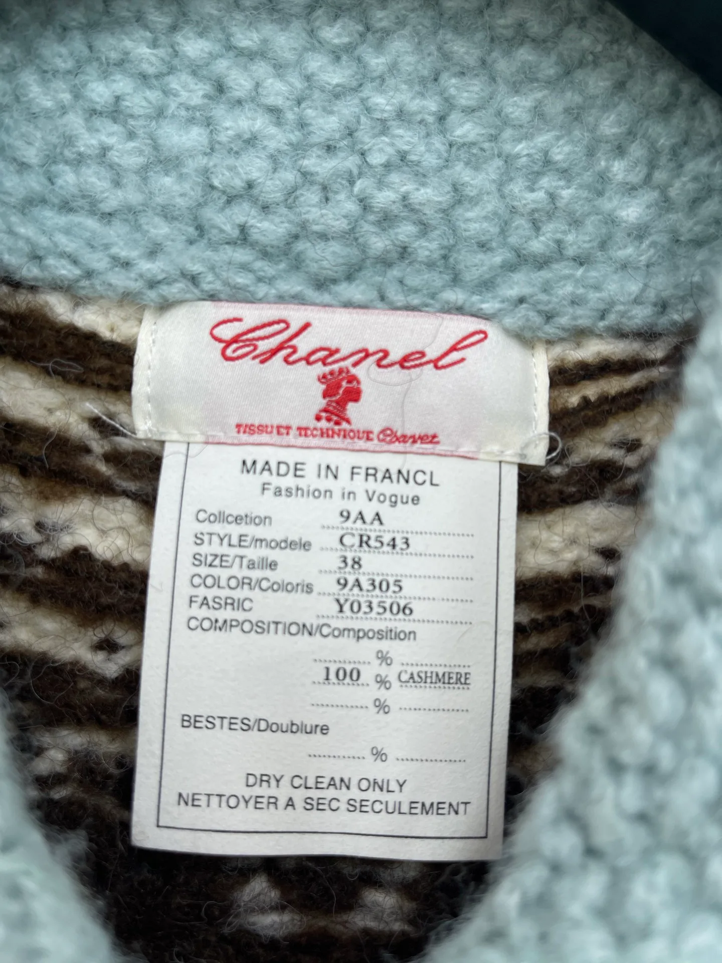 Women's Jumpers And Sweaters CHANEL 18031047