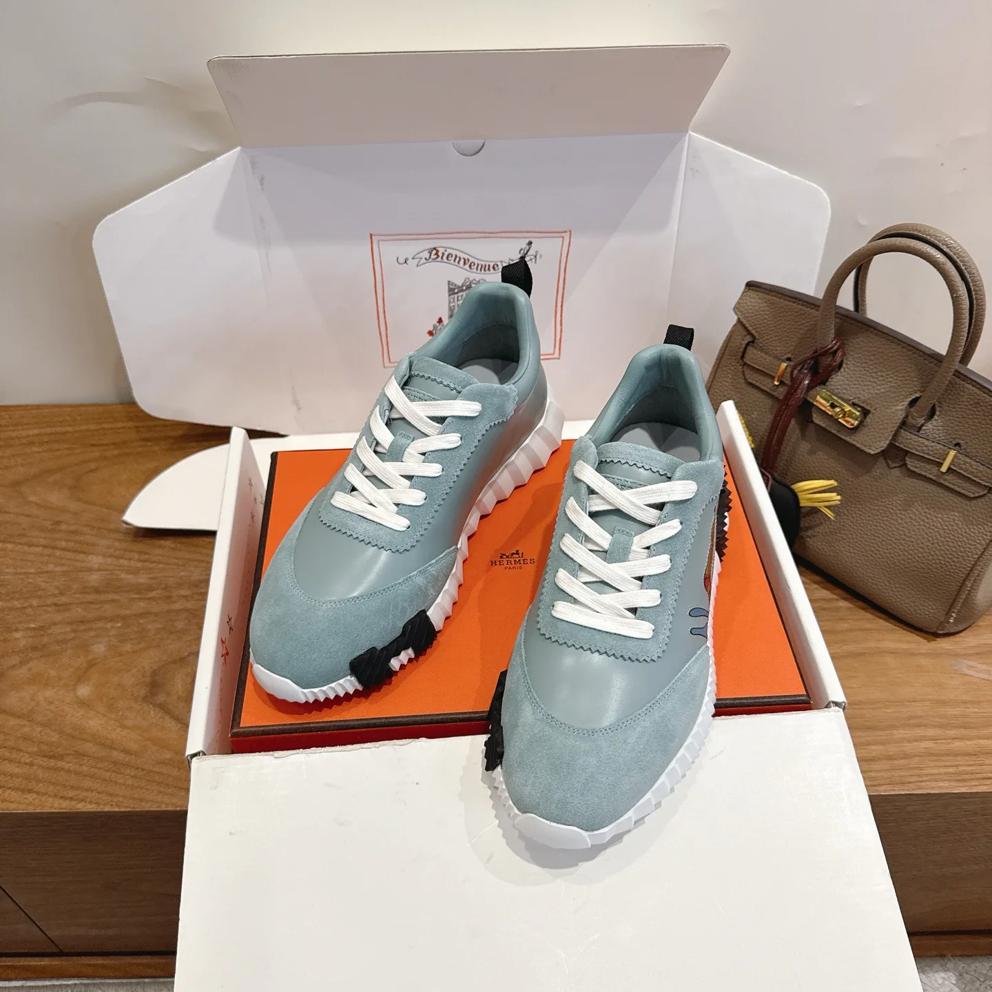 Men's Sneakers HERMES 17414546