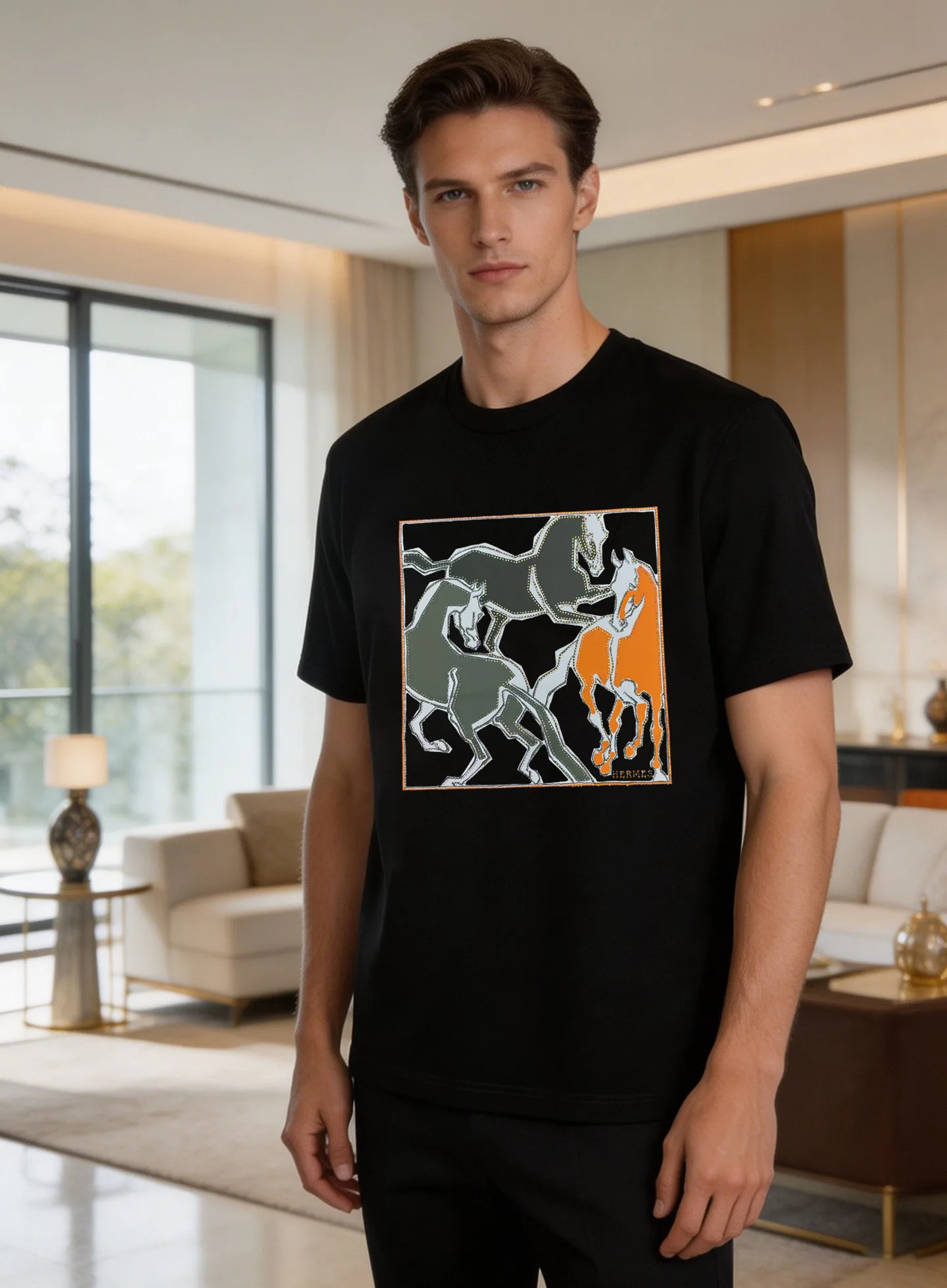 Men's T-Shirts HERMES 17099872
