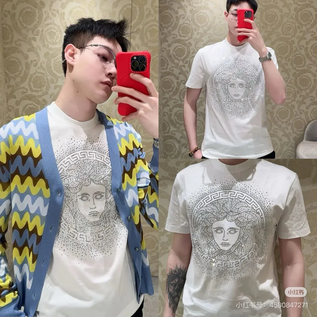 Men's T-Shirts VERSACE 17037181