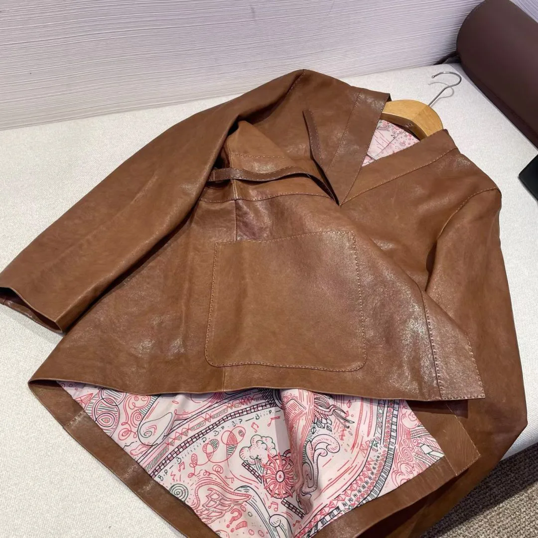 Women's Leather Jackets And Sheepskin Coats HERMES 17998948