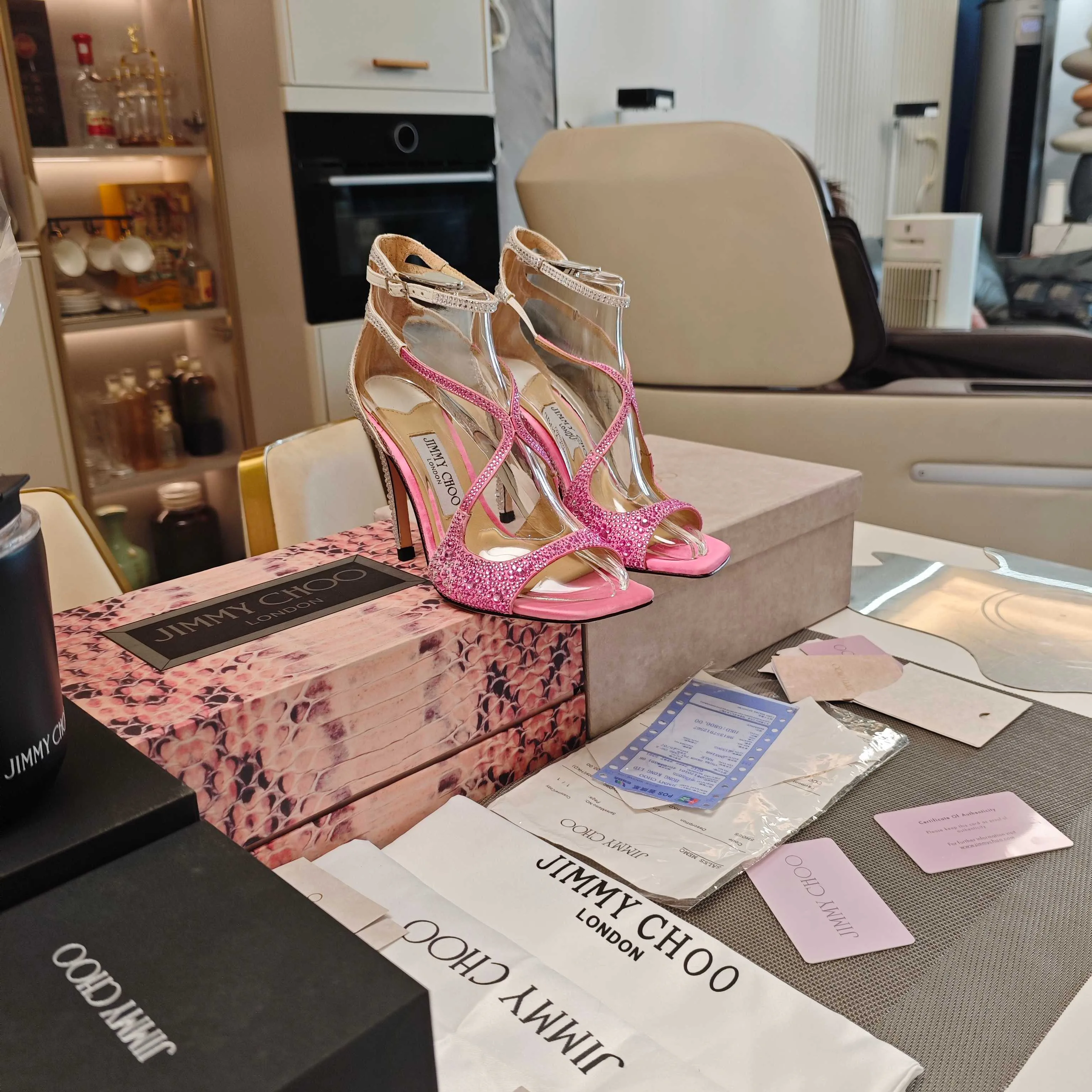 Women's Open-Toe Sandals JIMMY CHOO 17910284