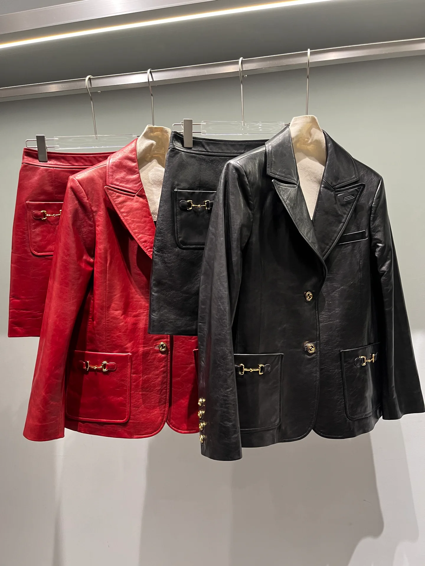 Women's Leather Jackets And Sheepskin Coats GUCCI 18064727