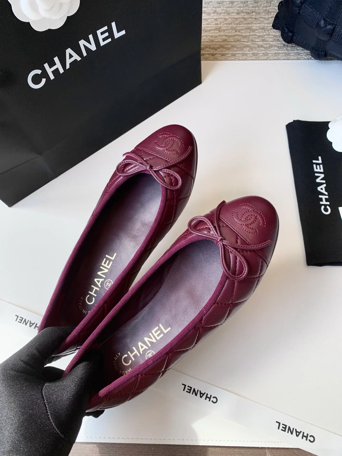 Women's Ballet Flats CHANEL 17538986