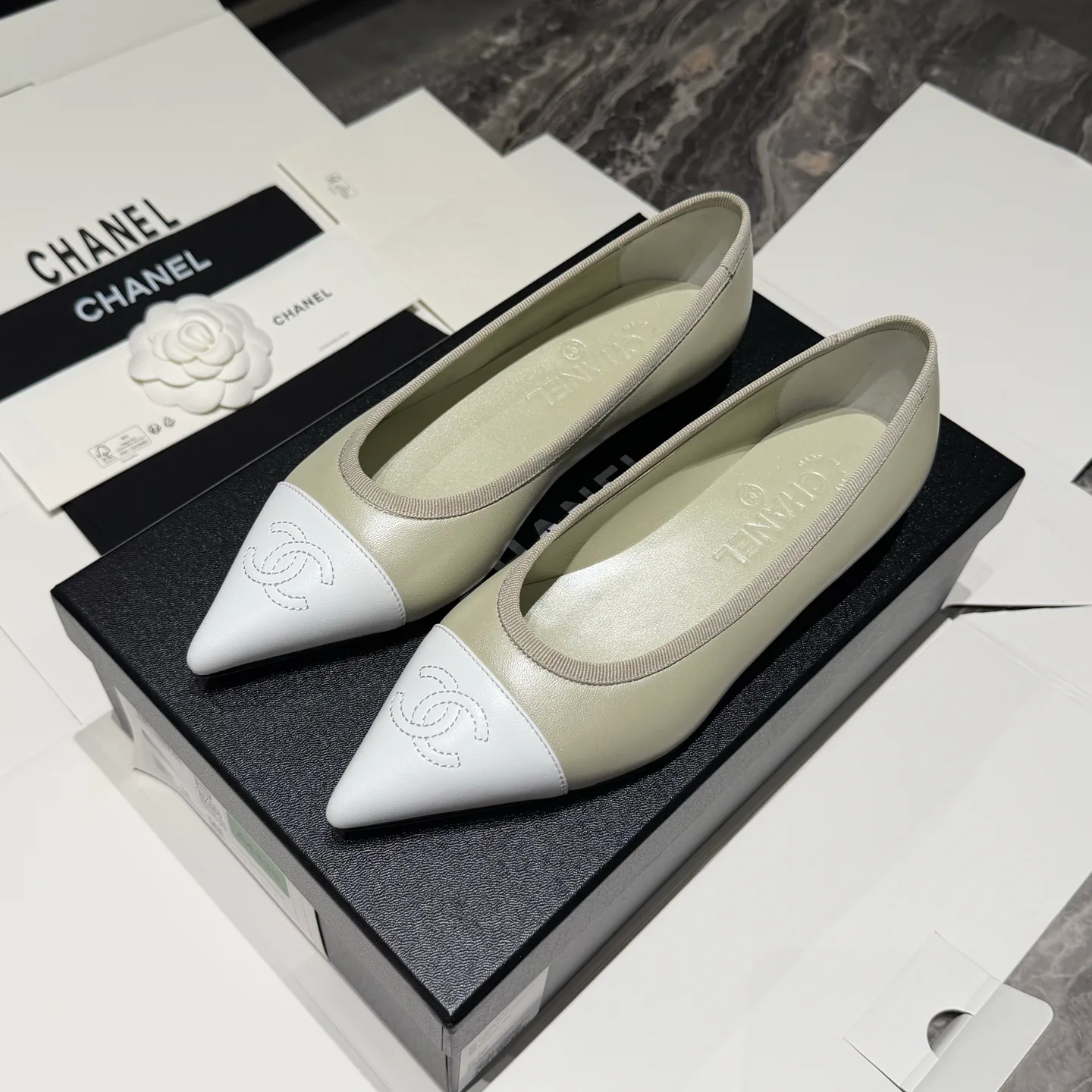 Women's Ballet Flats CHANEL 18201908