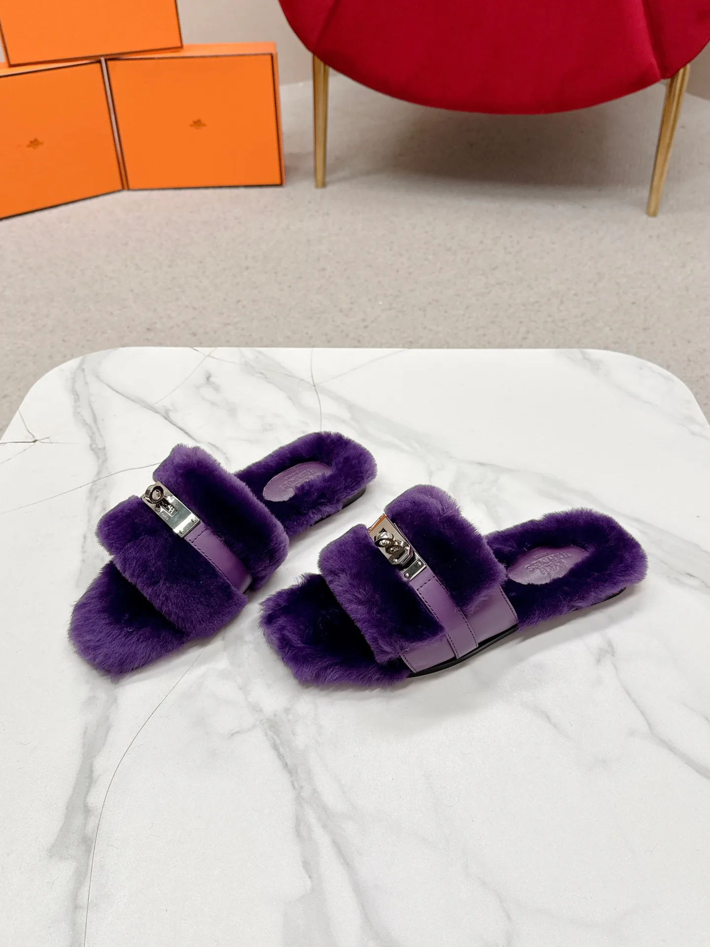 Women's Slippers HERMES 18235655