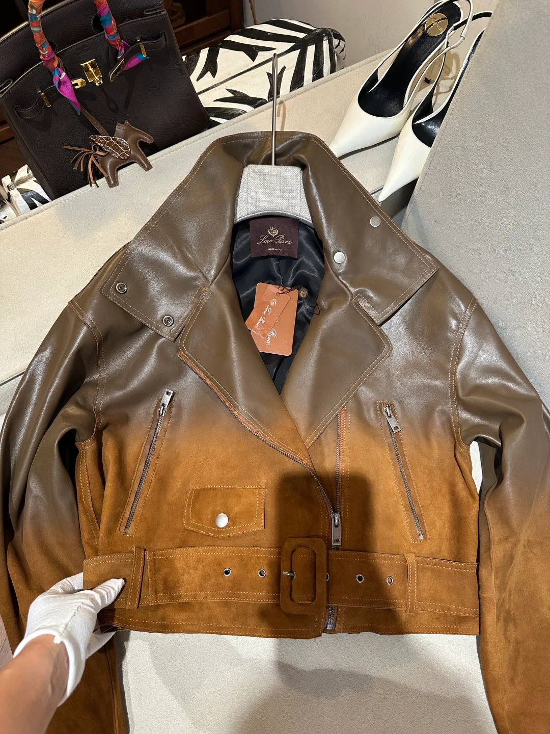 Women's Leather Jackets And Sheepskin Coats LORO PIANA 18516850