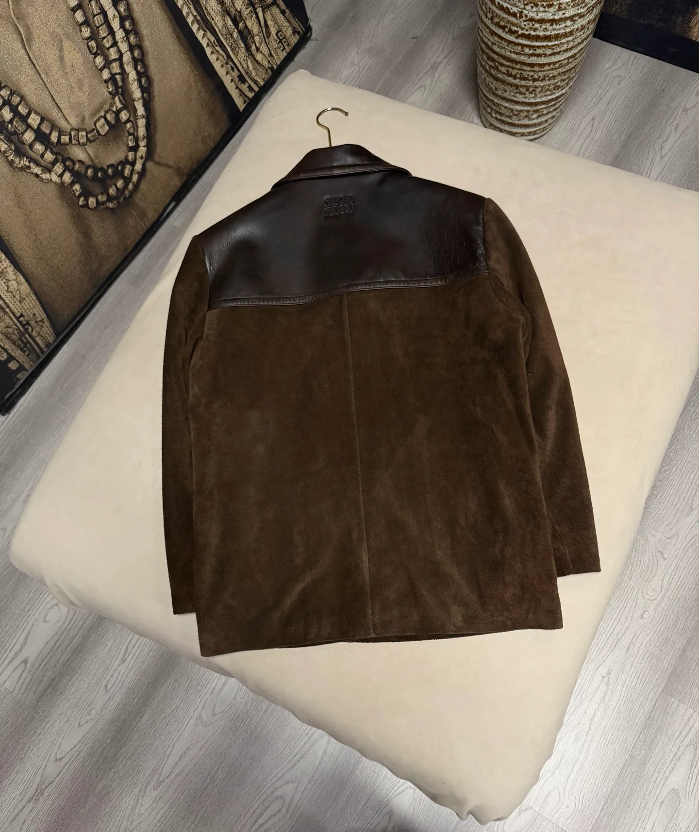 Women's Leather Jackets And Sheepskin Coats MIU MIU 18358904