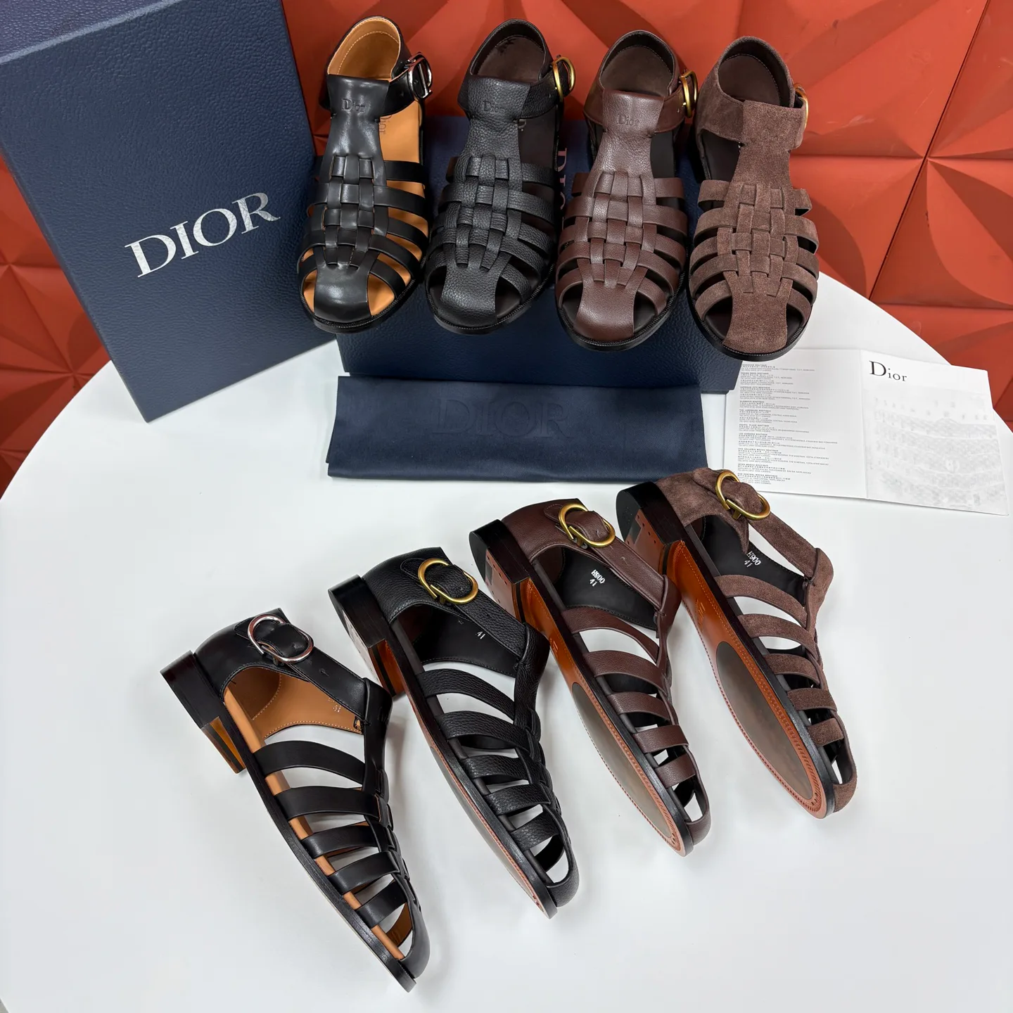 Men's Sandals CHRISTIAN DIOR 17579066