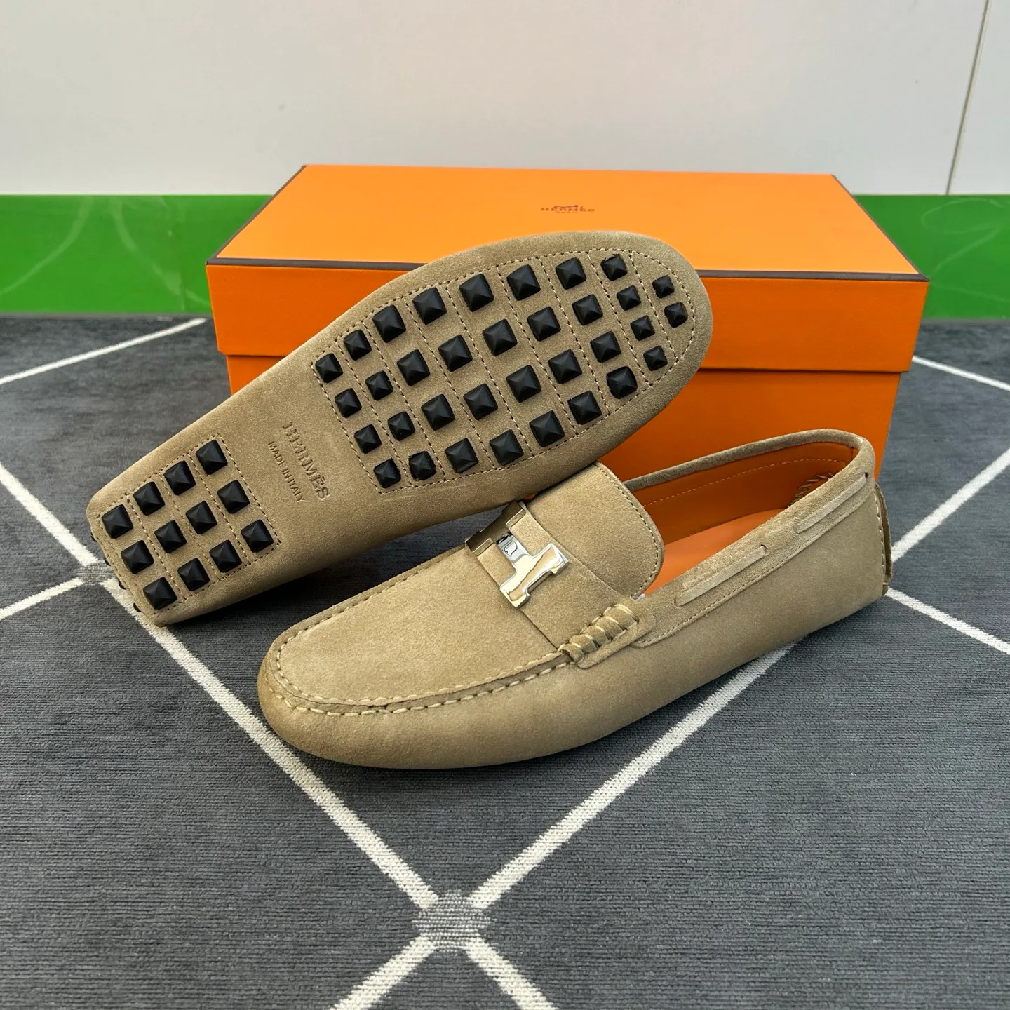 Men's Loafers And Dress Shoes HERMES 17867736