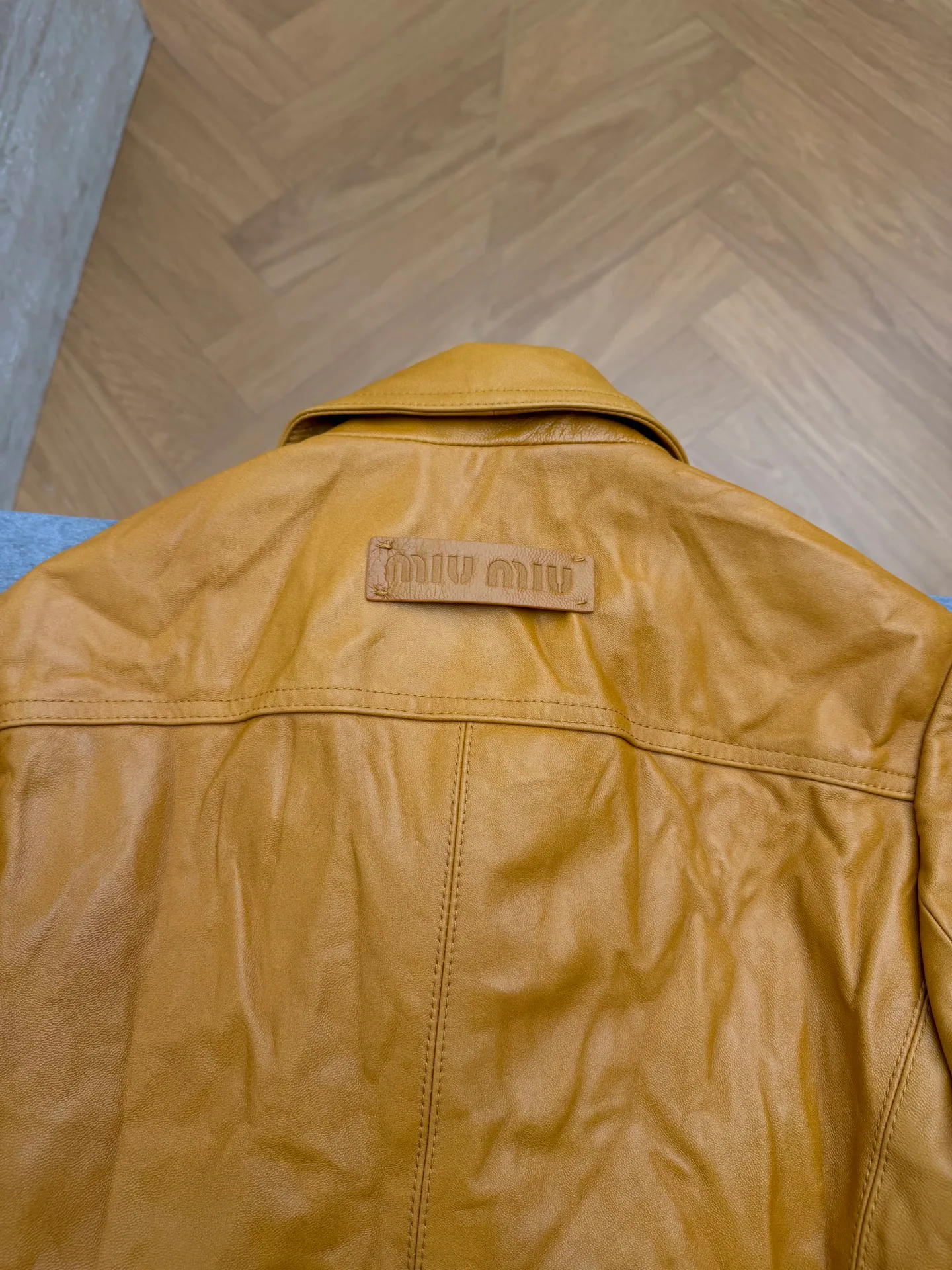 Women's Leather Jackets And Sheepskin Coats MIU MIU 17998803