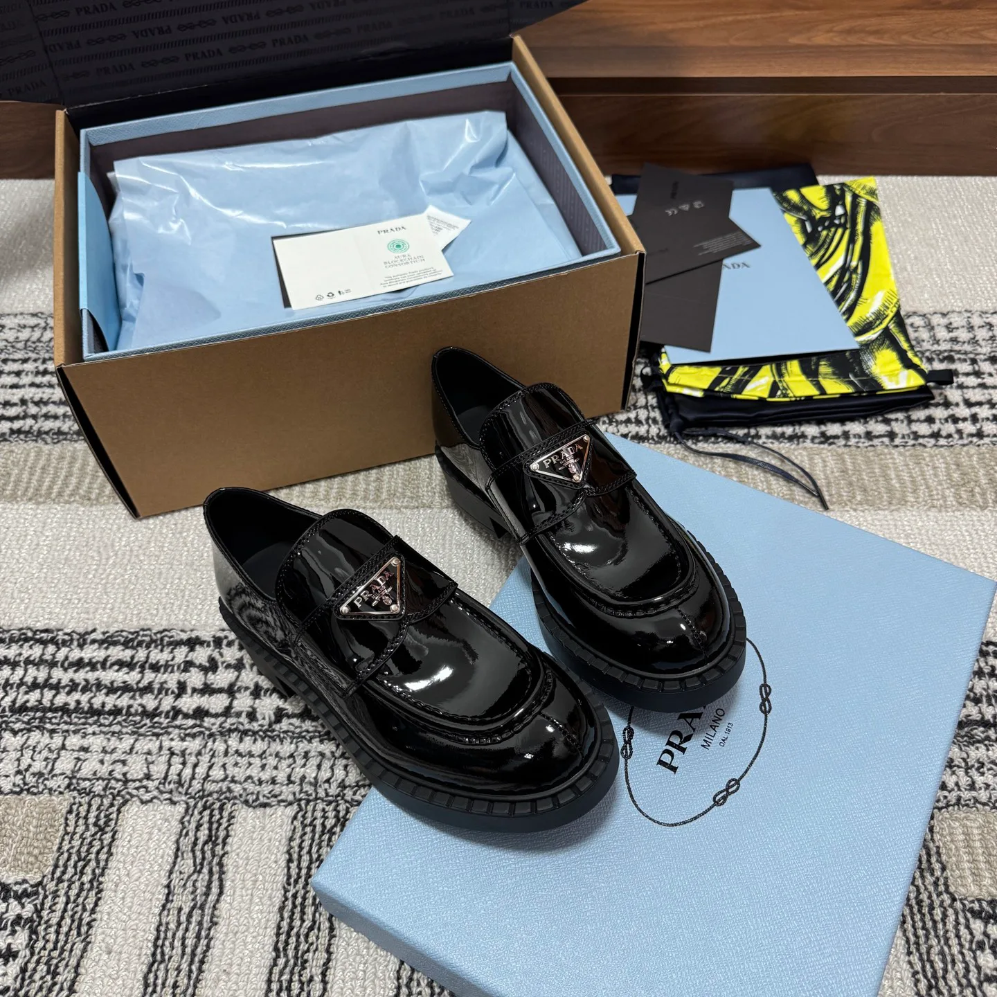 Women's Loafers And Moccasins PRADA 18083785