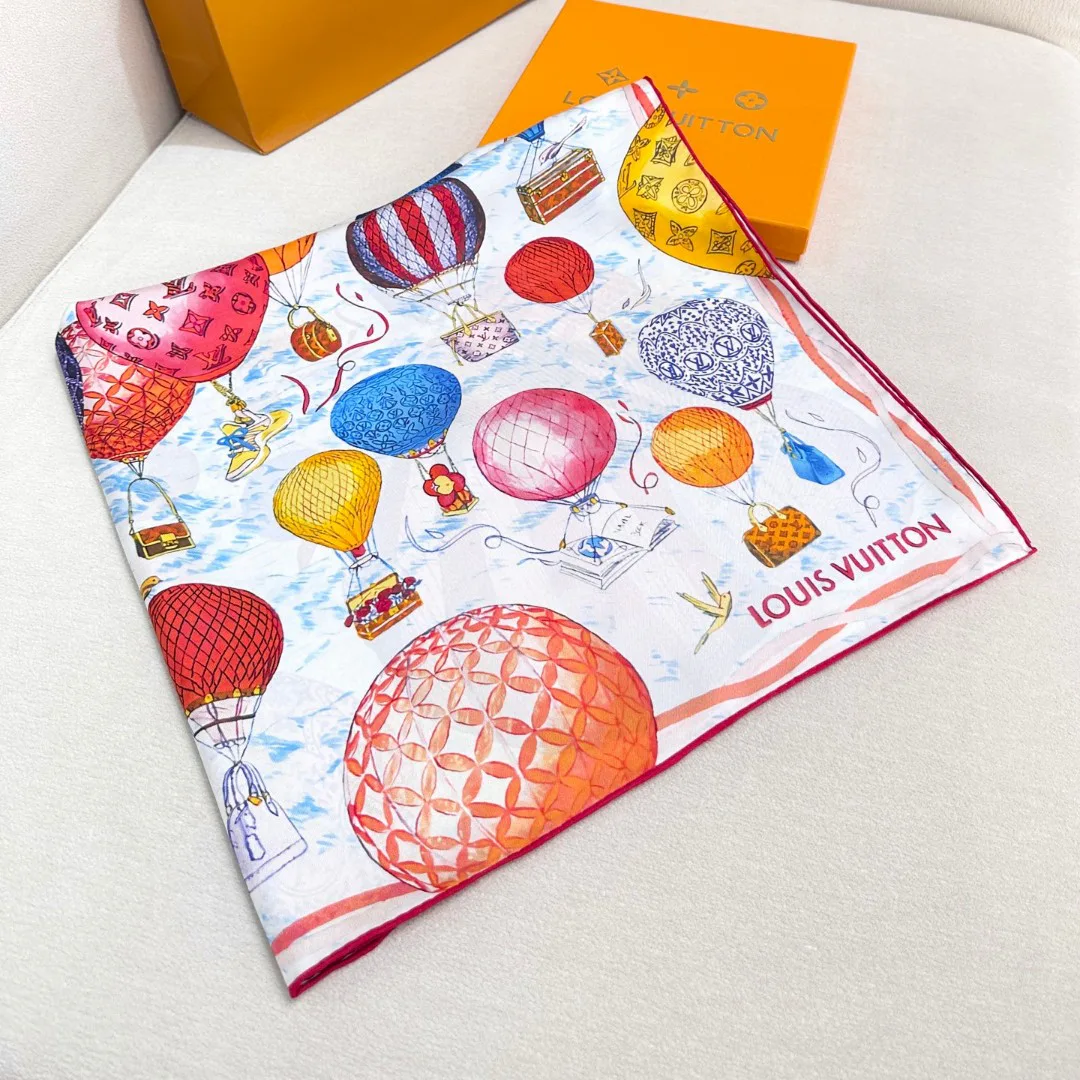 Silk Scarves LOUIS VUITTON 18501143