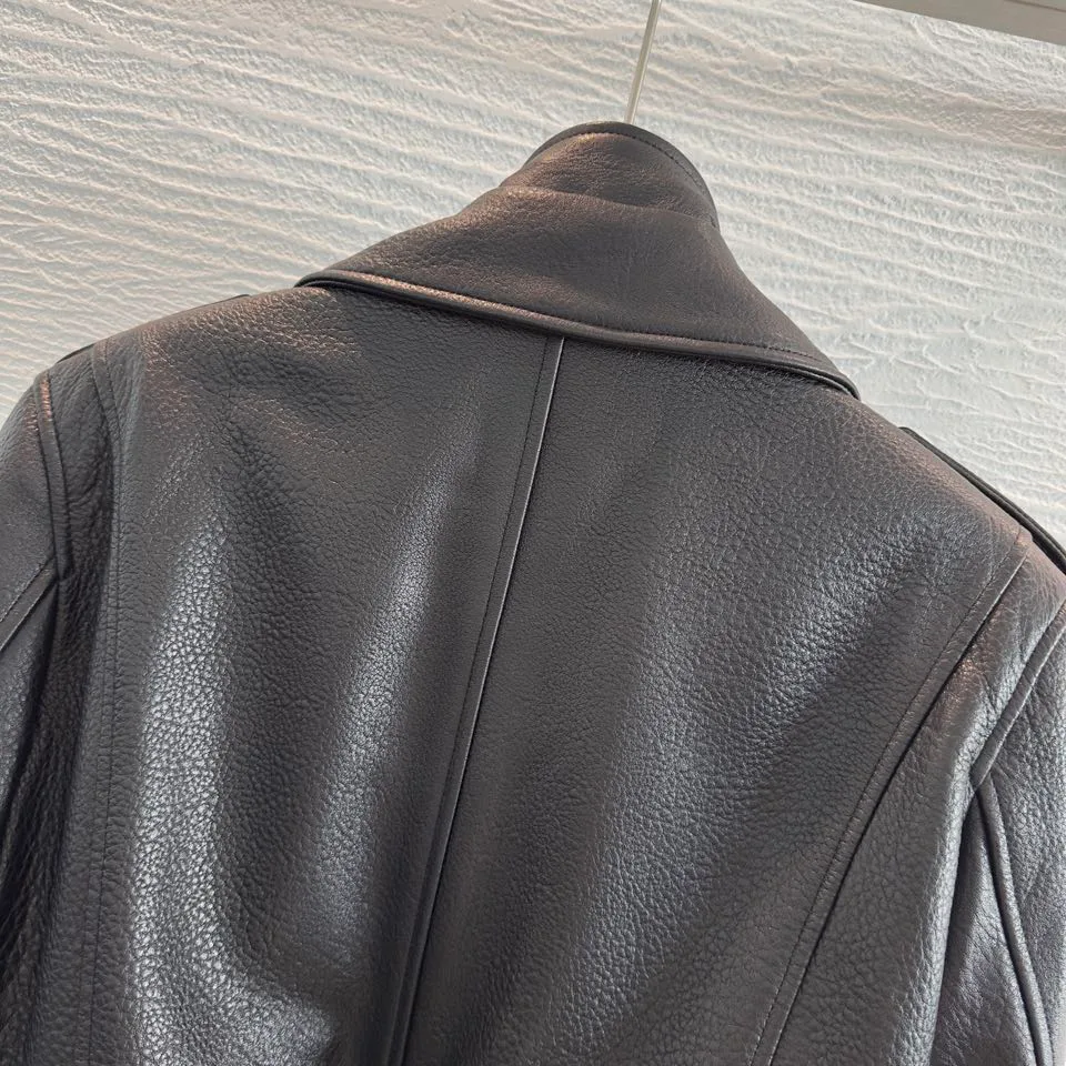 Women's Leather Jackets And Sheepskin Coats SAINT LAURENT 18090125
