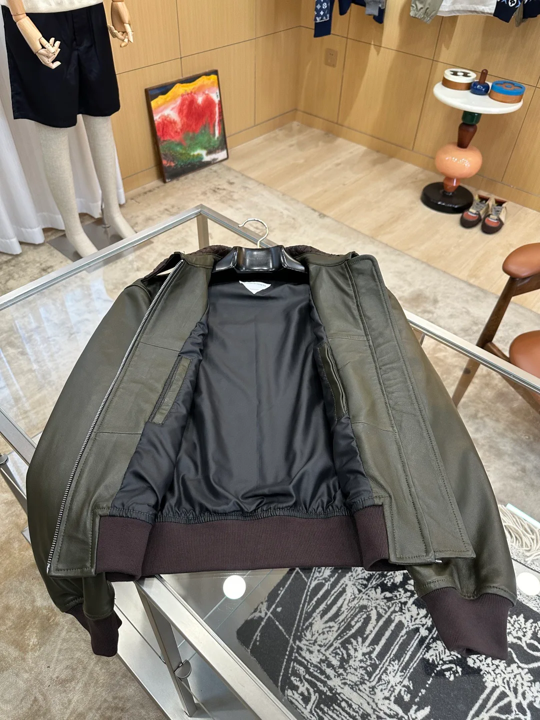 Men's Leather Jackets And Sheepskin Coats BOTTEGA VENETA 17699456