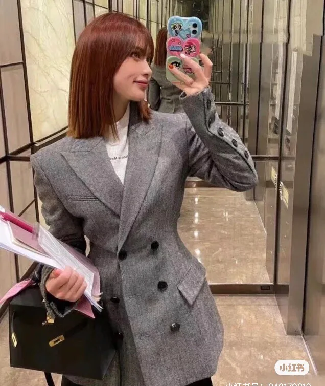 Women's Blazers SAINT LAURENT 18478918