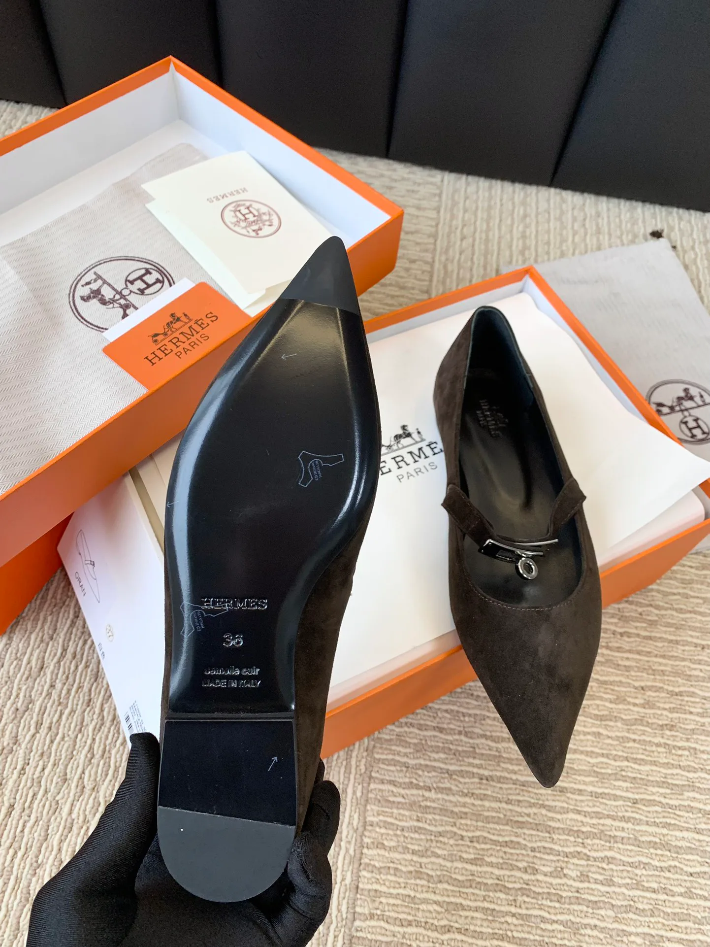Women's Ballet Flats HERMES 17753794