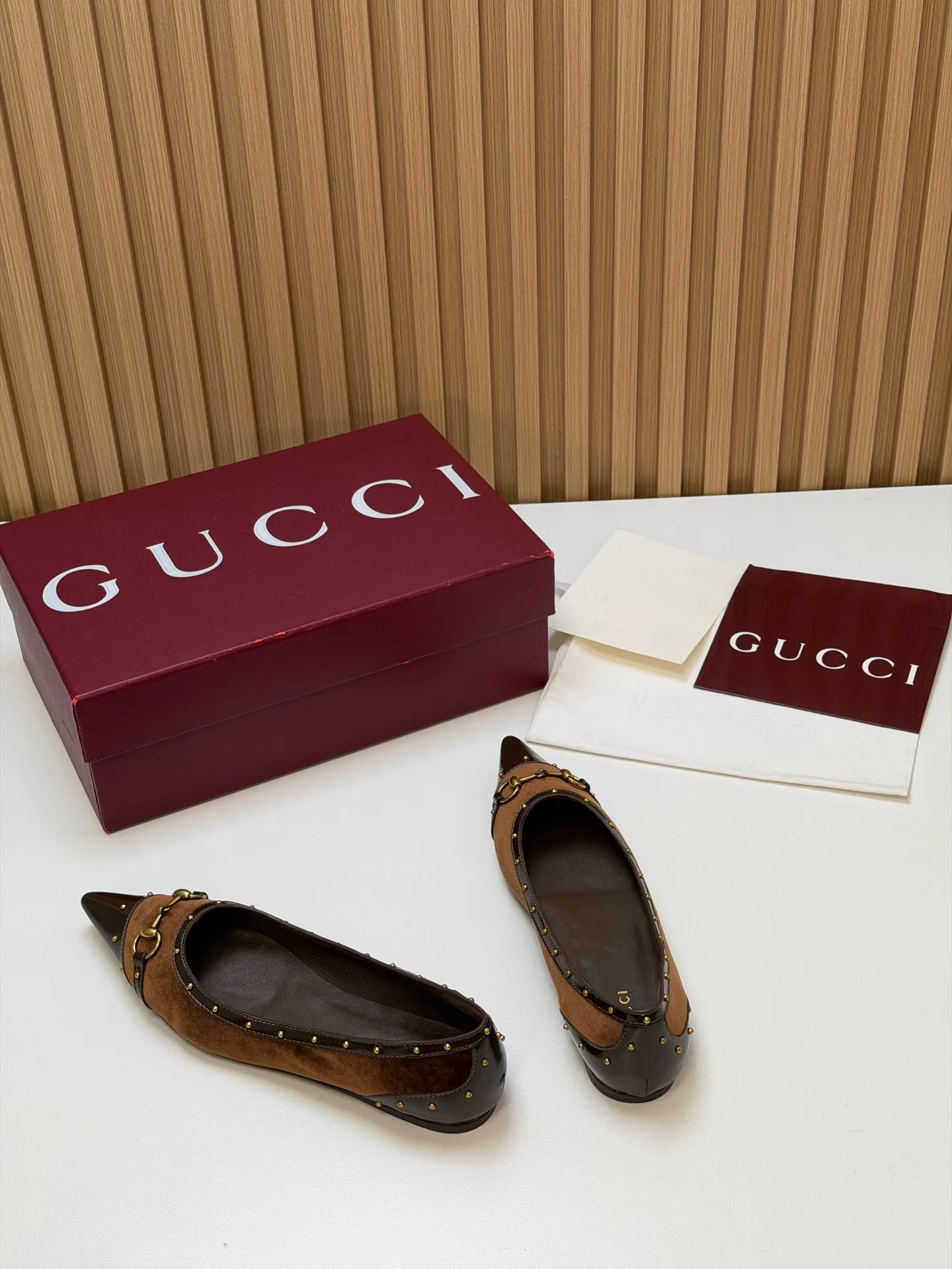 Women's Ballet Flats GUCCI 17631704