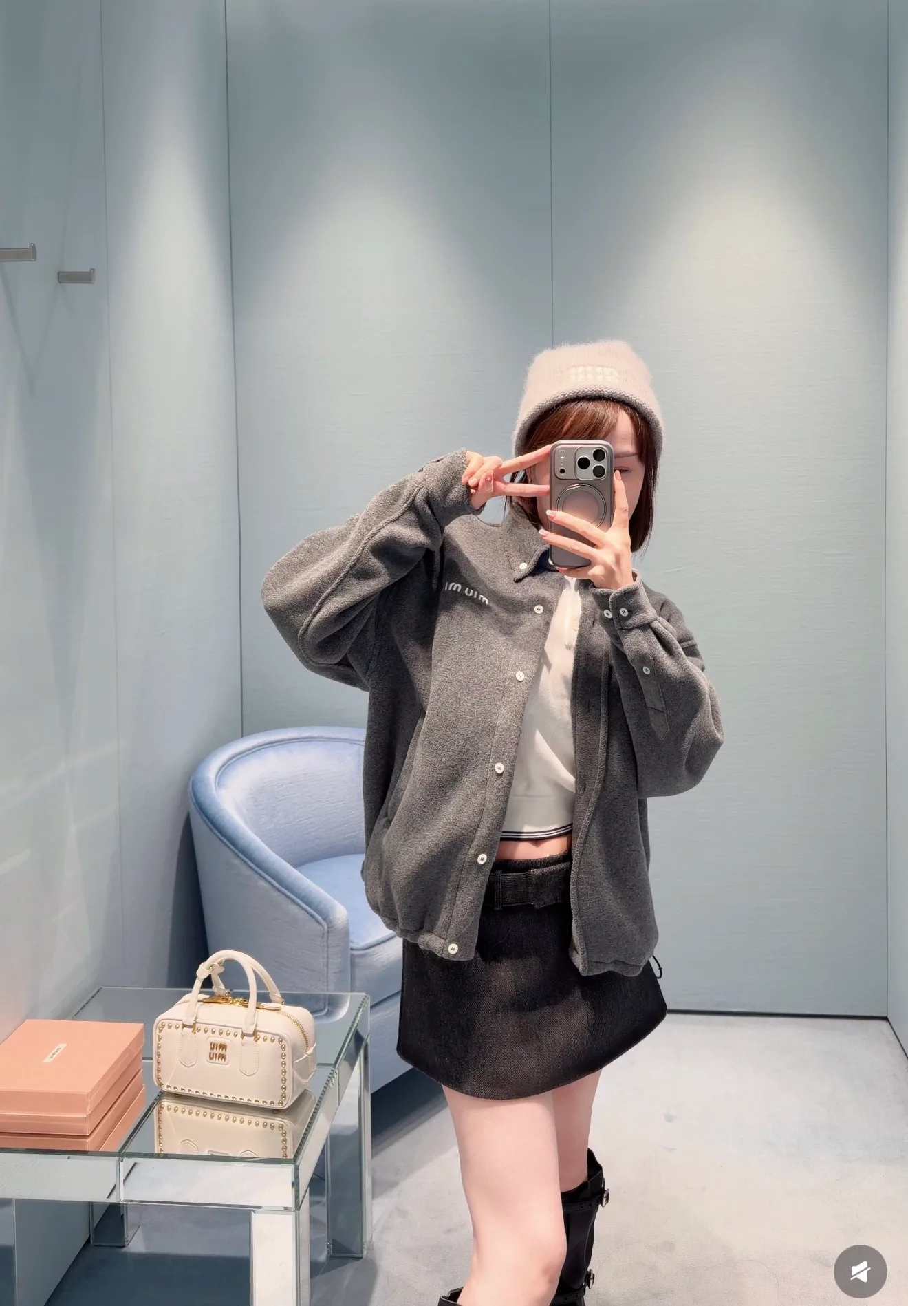 Women's Jackets And Down Jackets MIU MIU 18550876