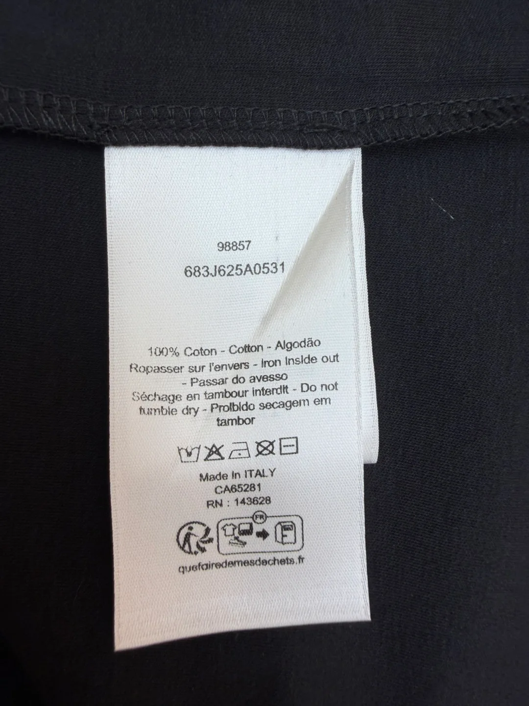 Men's T-Shirts CHRISTIAN DIOR 17572005