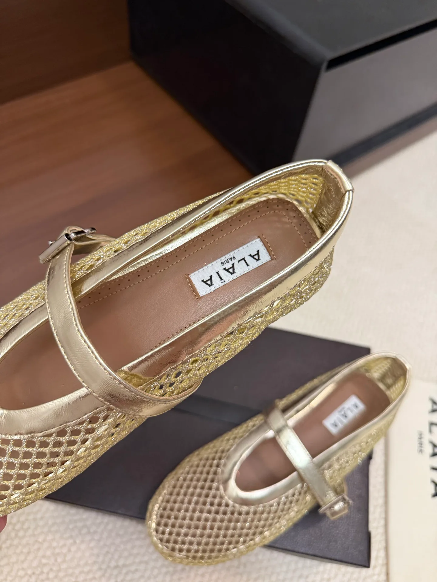 Women's Ballet Flats ALAIA 18042038