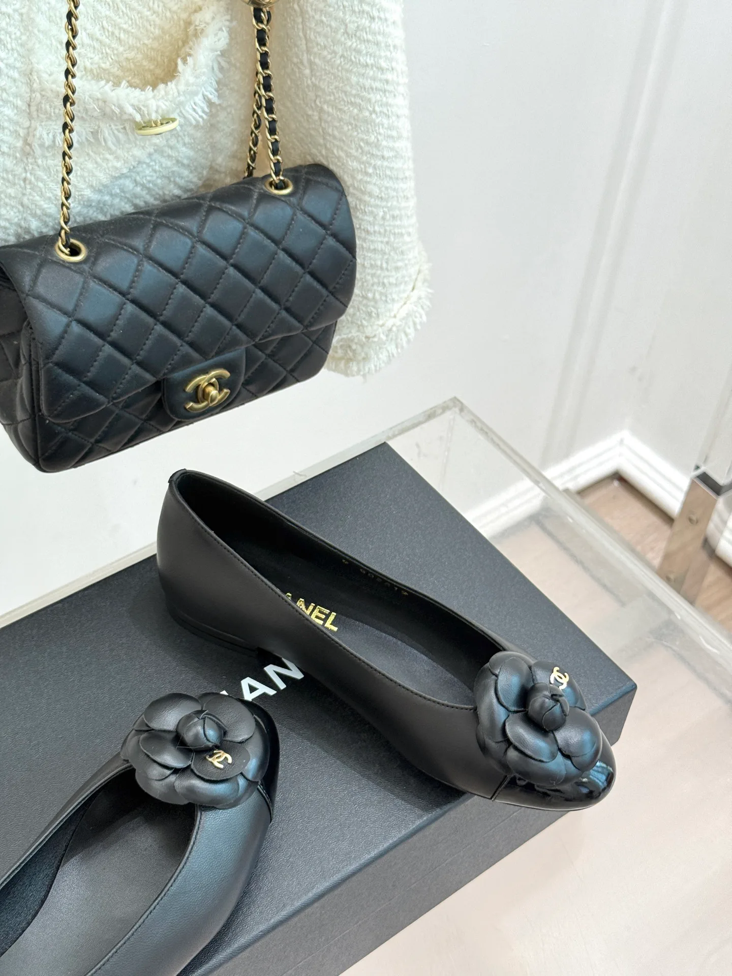 Women's Ballet Flats CHANEL 17741086