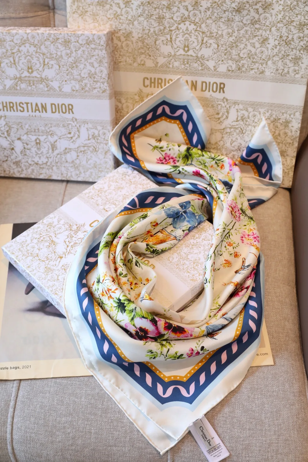 Silk Scarves CHRISTIAN DIOR 18093407