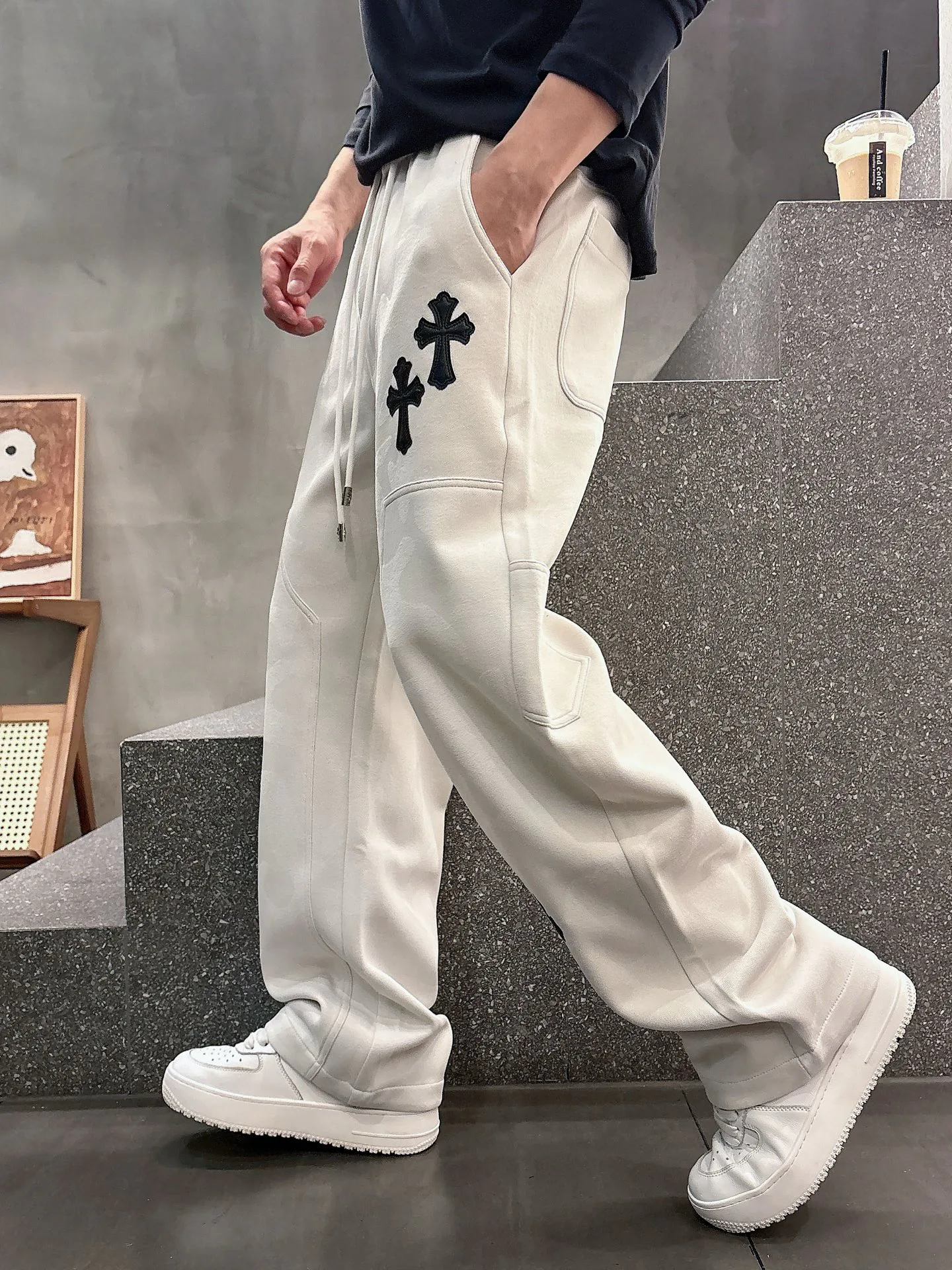 Брюки Мужские Chrome Hearts 18596833