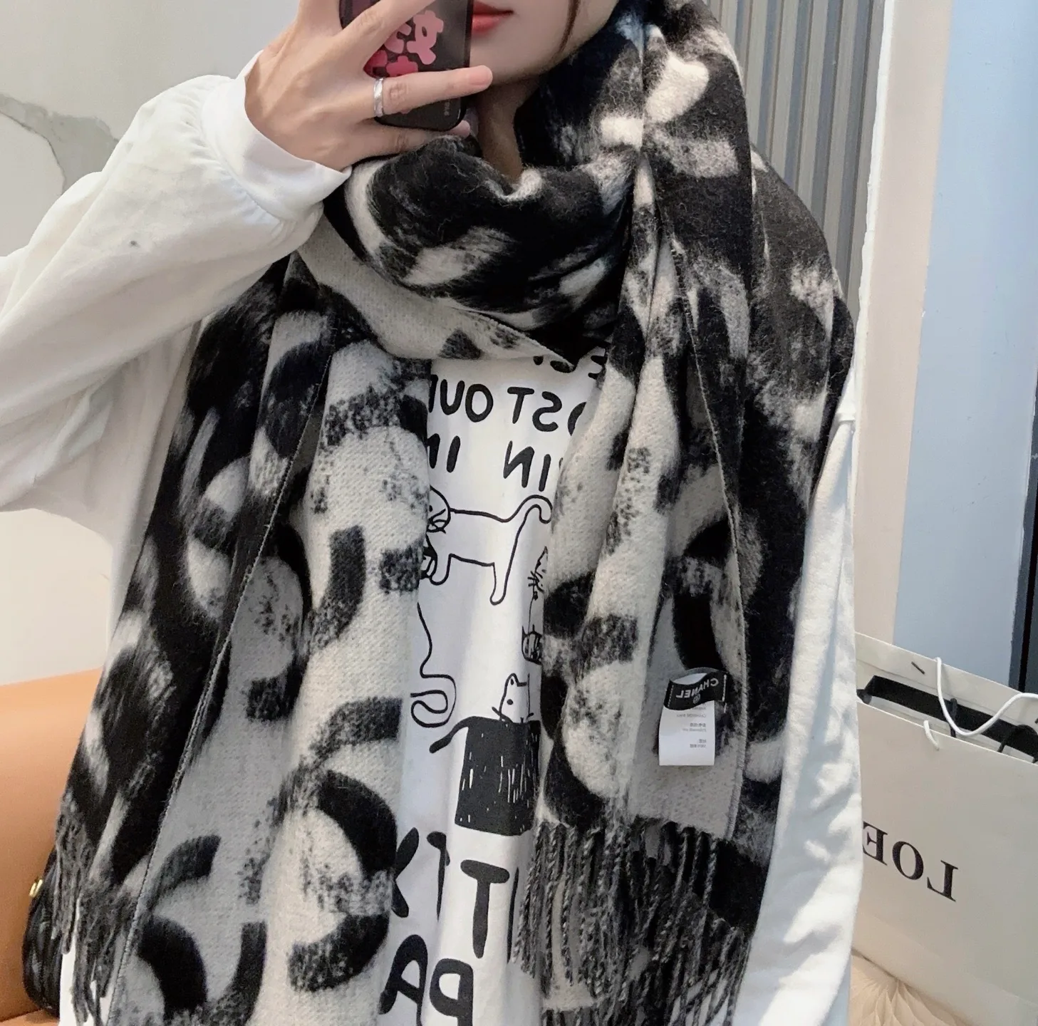 Scarves CHANEL 18105465