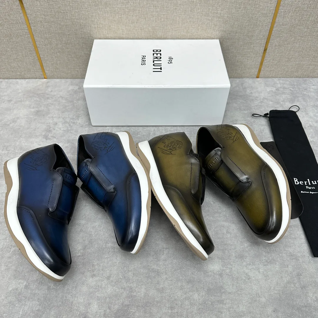 Men's Loafers And Dress Shoes BERLUTI 18100123