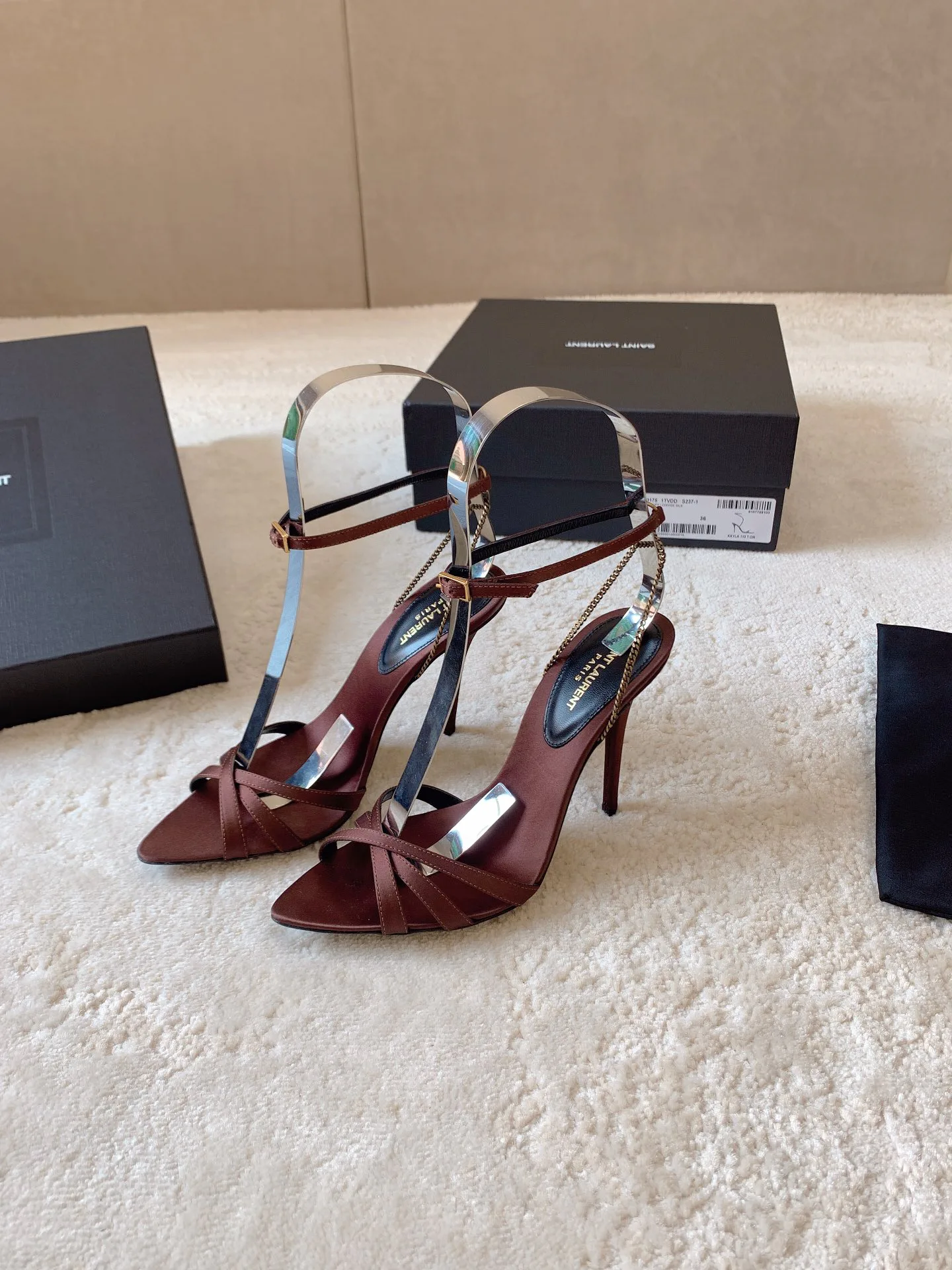 Women's Open-Toe Sandals SAINT LAURENT 17431919