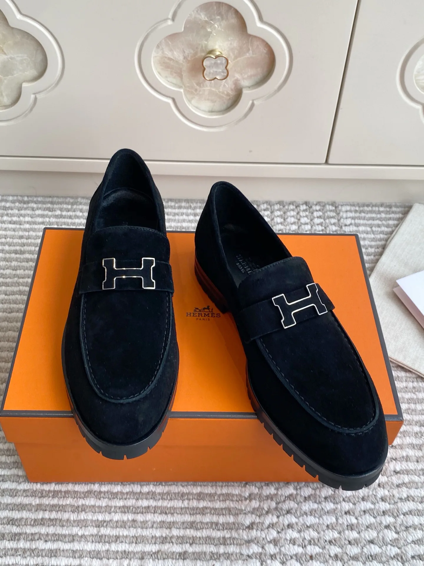 Women's Loafers And Moccasins HERMES 17476120