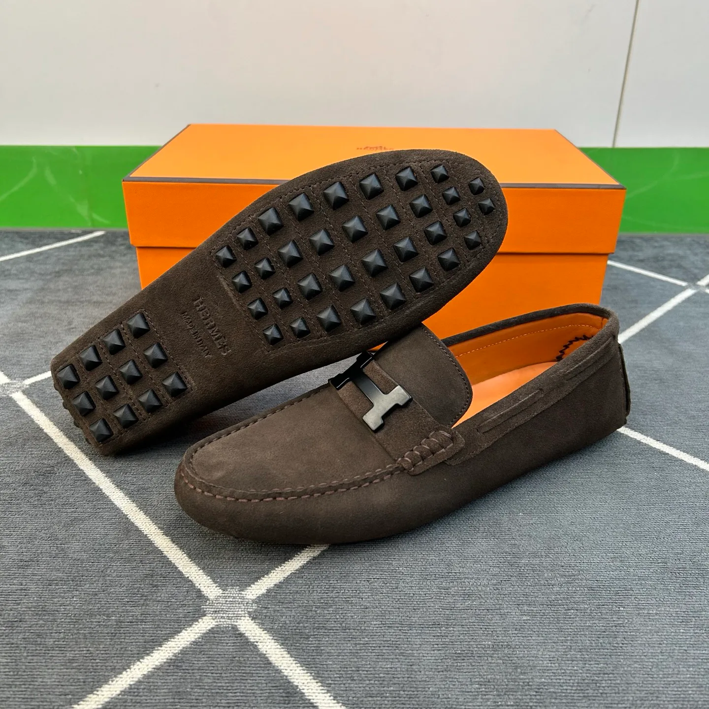Men's Loafers And Dress Shoes HERMES 17867740