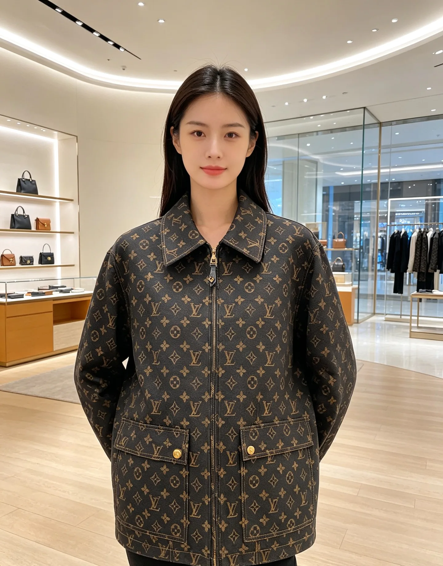 Куртки И Пуховики Мужские Louis Vuitton 18609374