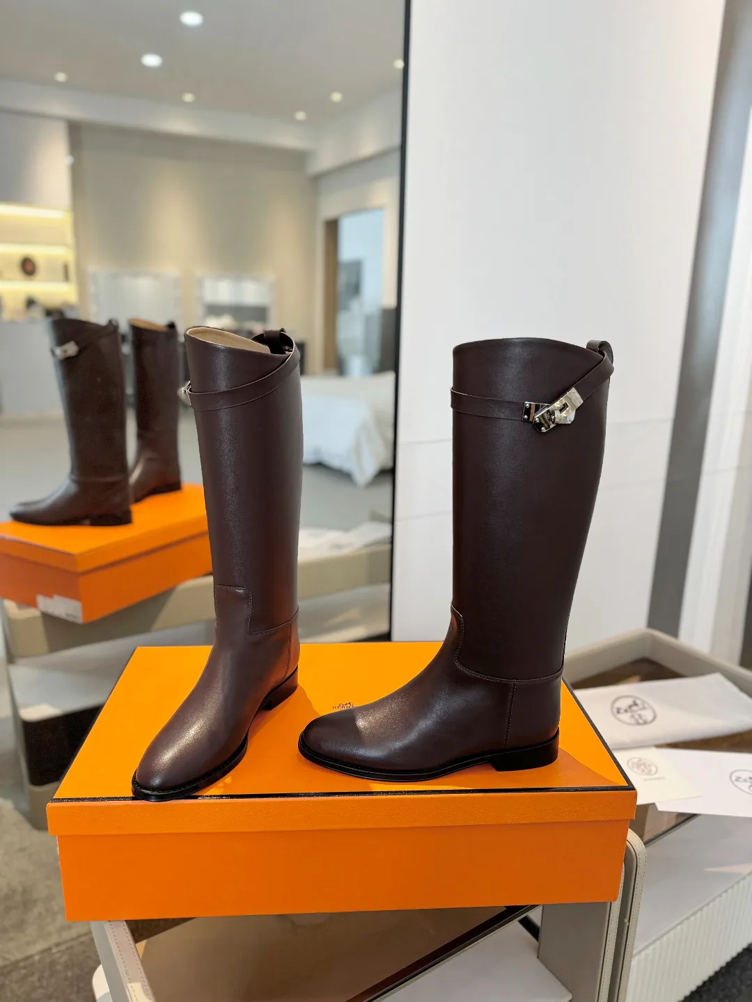 Women's Boots HERMES 18521253