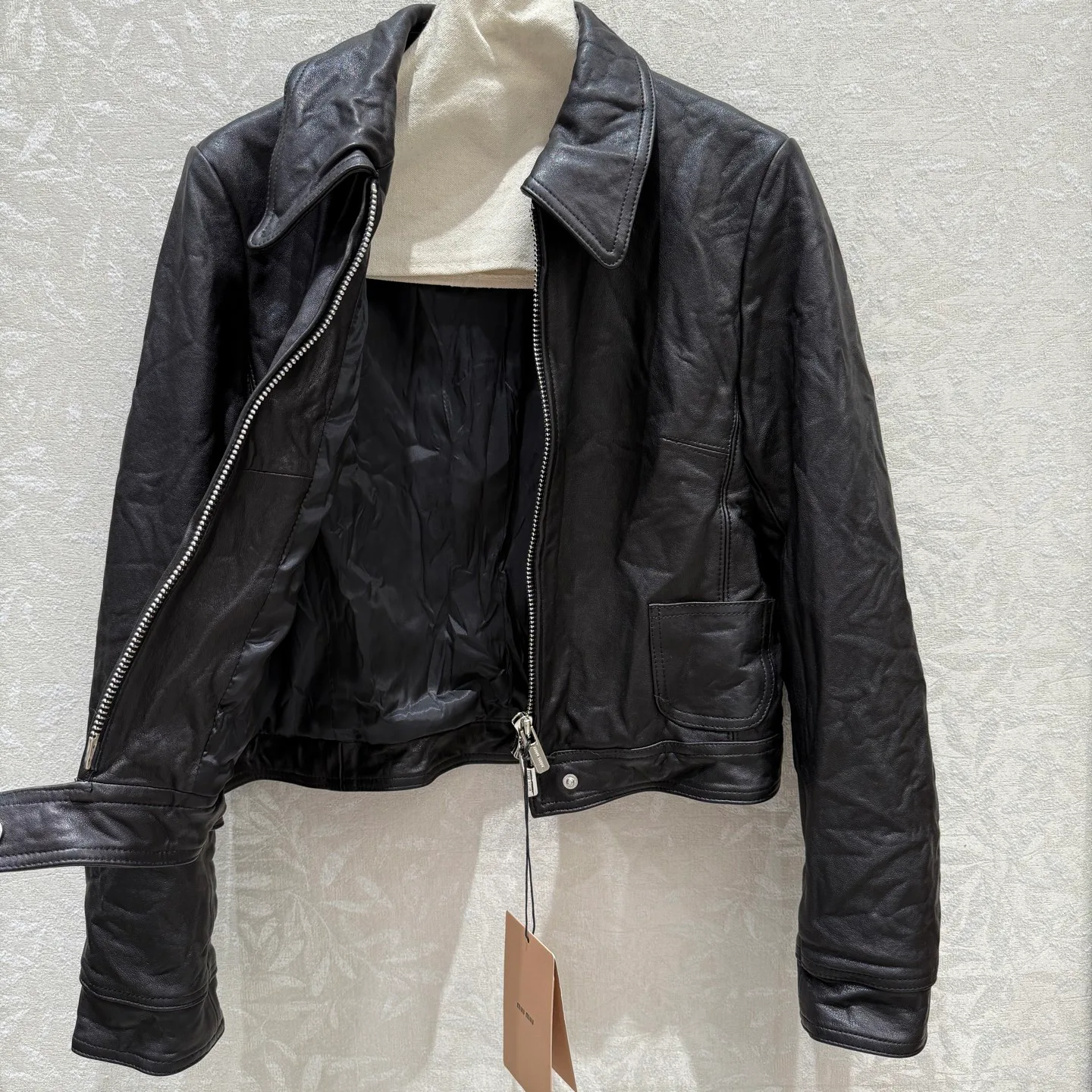 Women's Leather Jackets And Sheepskin Coats MIU MIU 18127930