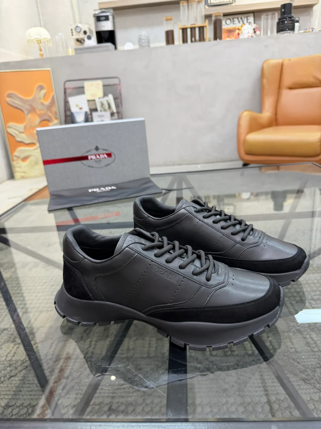 Men's Sneakers PRADA 18346450