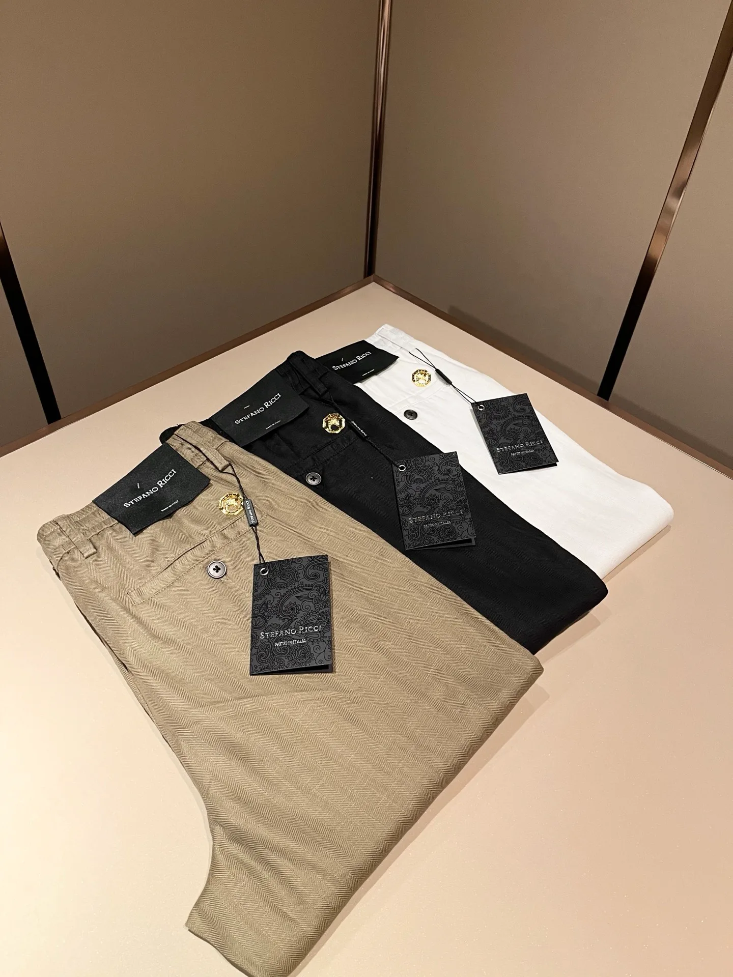 Men's Trousers STEFANO RICCI 18343729